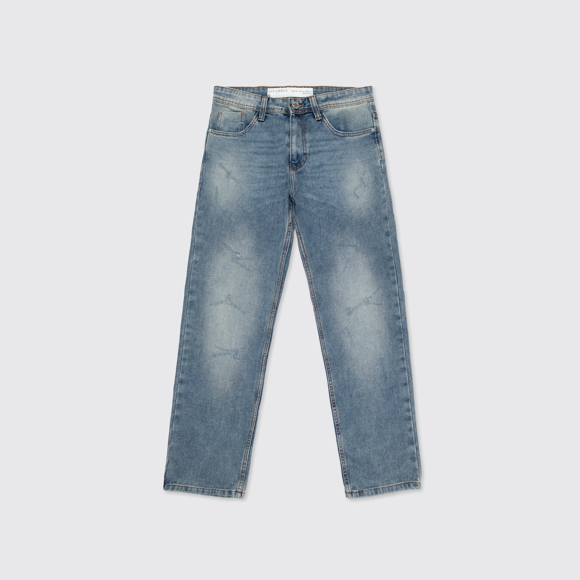Jean  hombre recto clasico