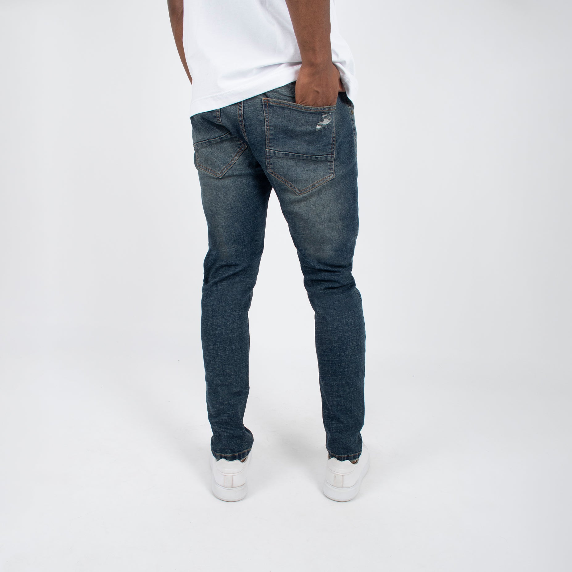 Jean hombre skinny con rotos