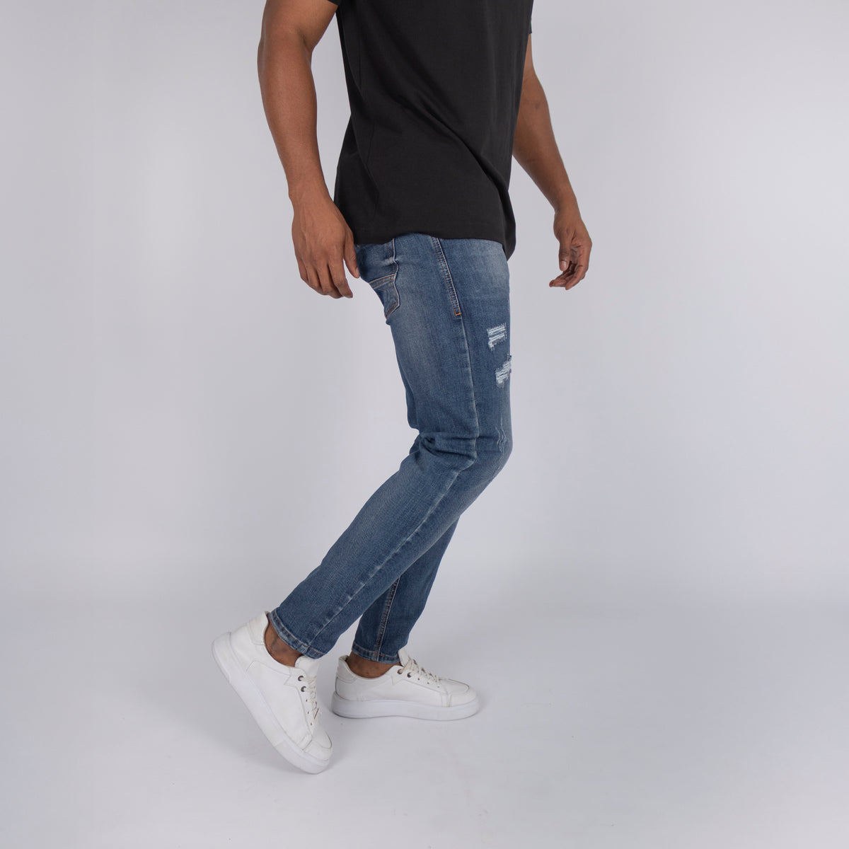 Jean hombre skinny desgaste