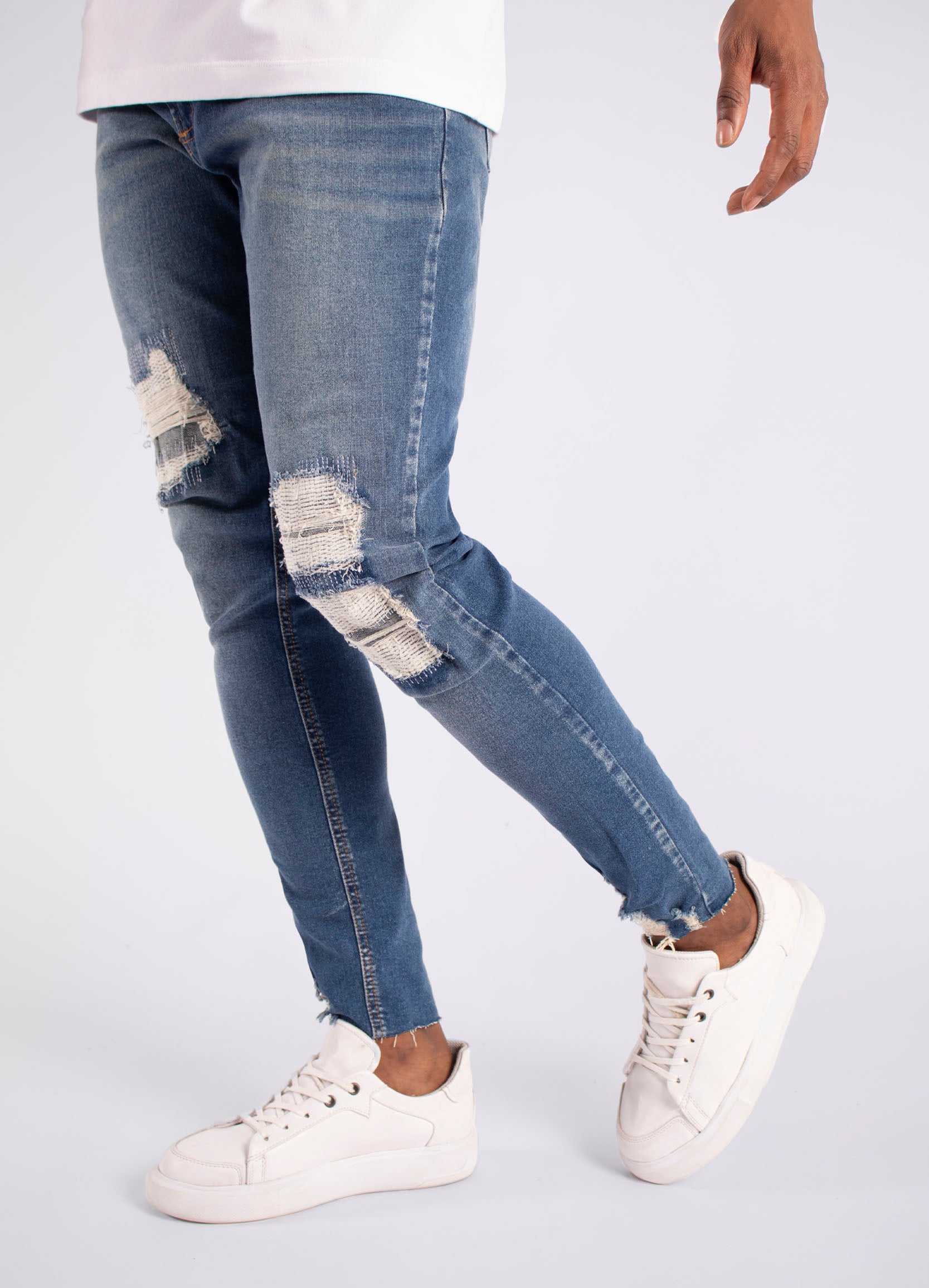 Jean hombre Skinny bordado