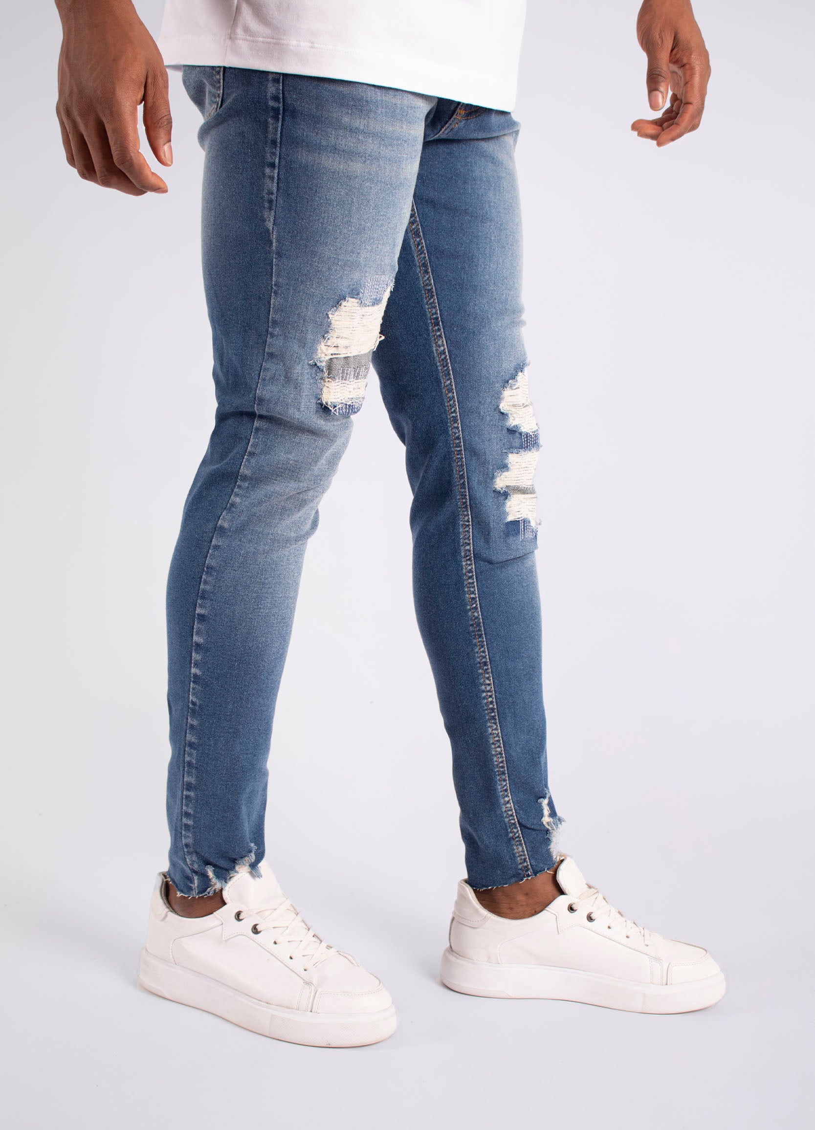 Jean hombre Skinny bordado
