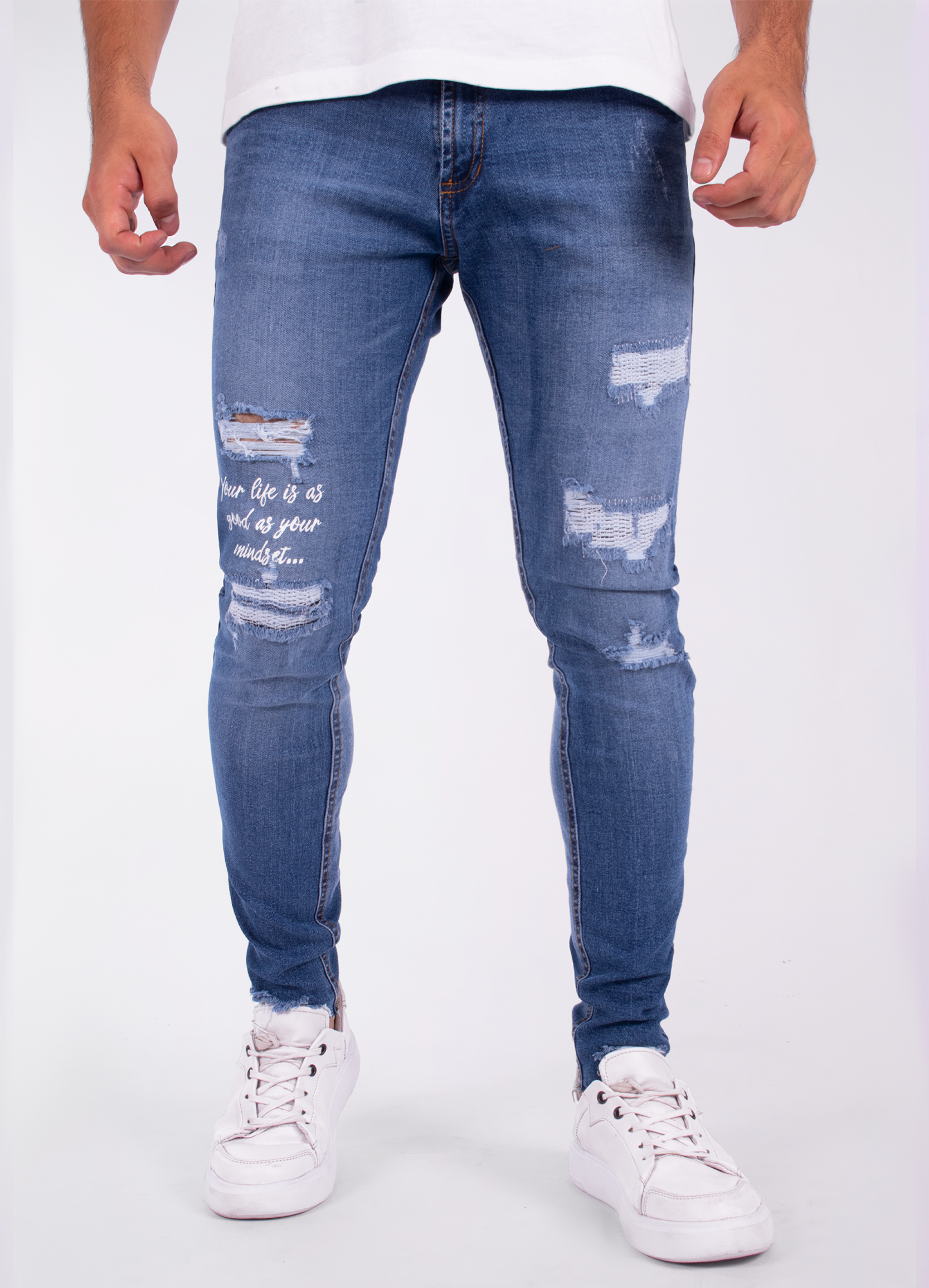 Jean hombre Estampado