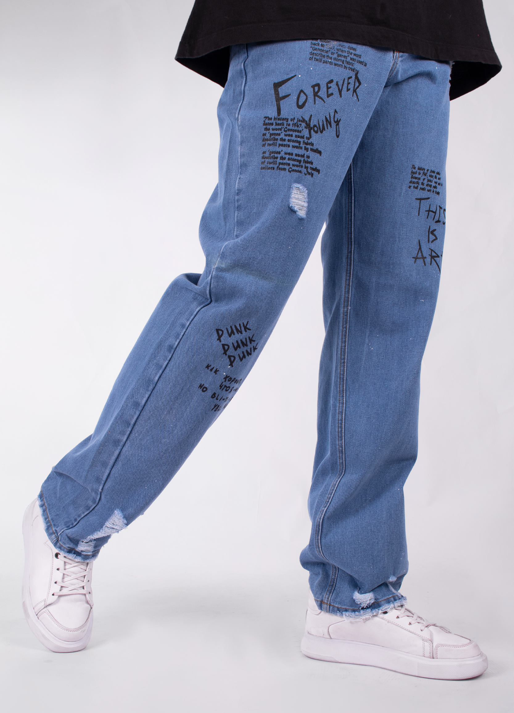 Jean hombre Estampado