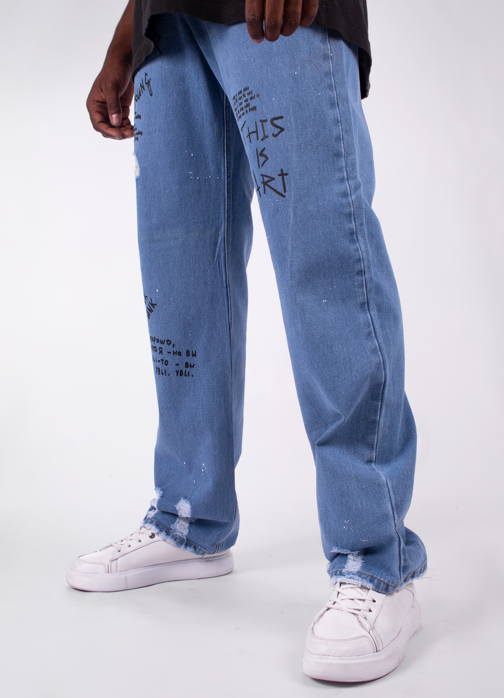 Jean hombre Estampado