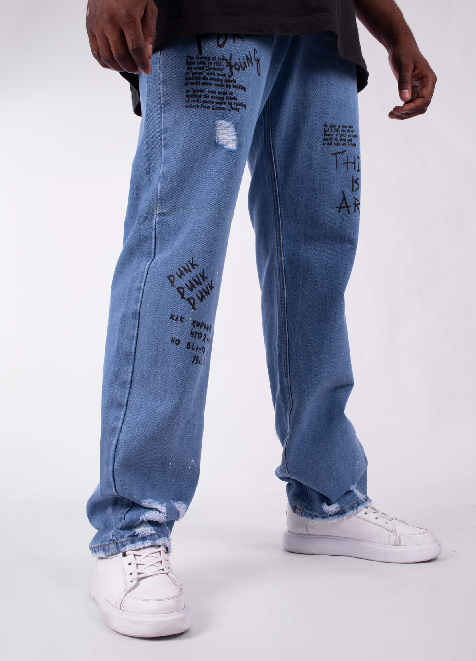 Jean hombre Estampado