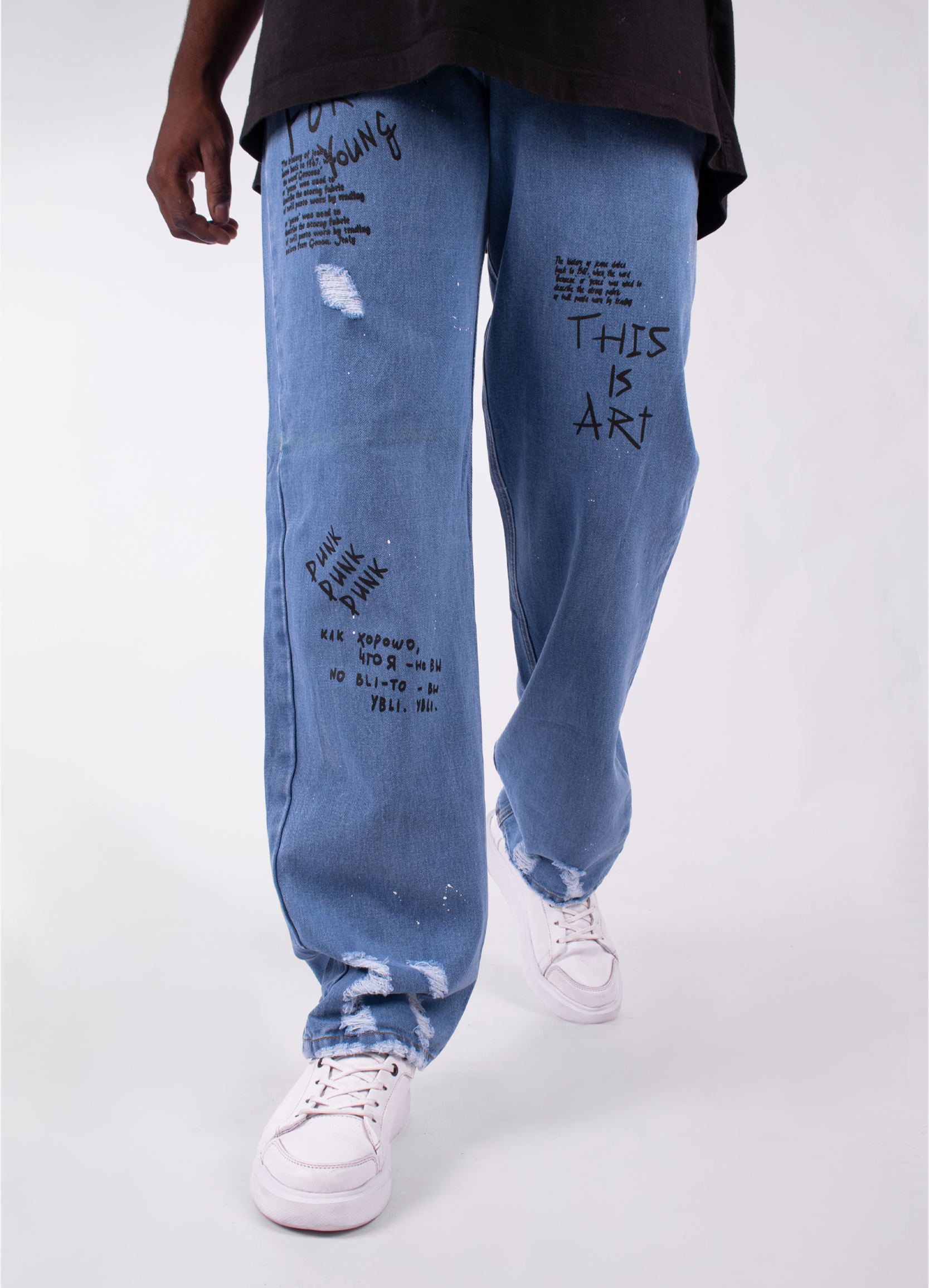 Jean hombre Estampado