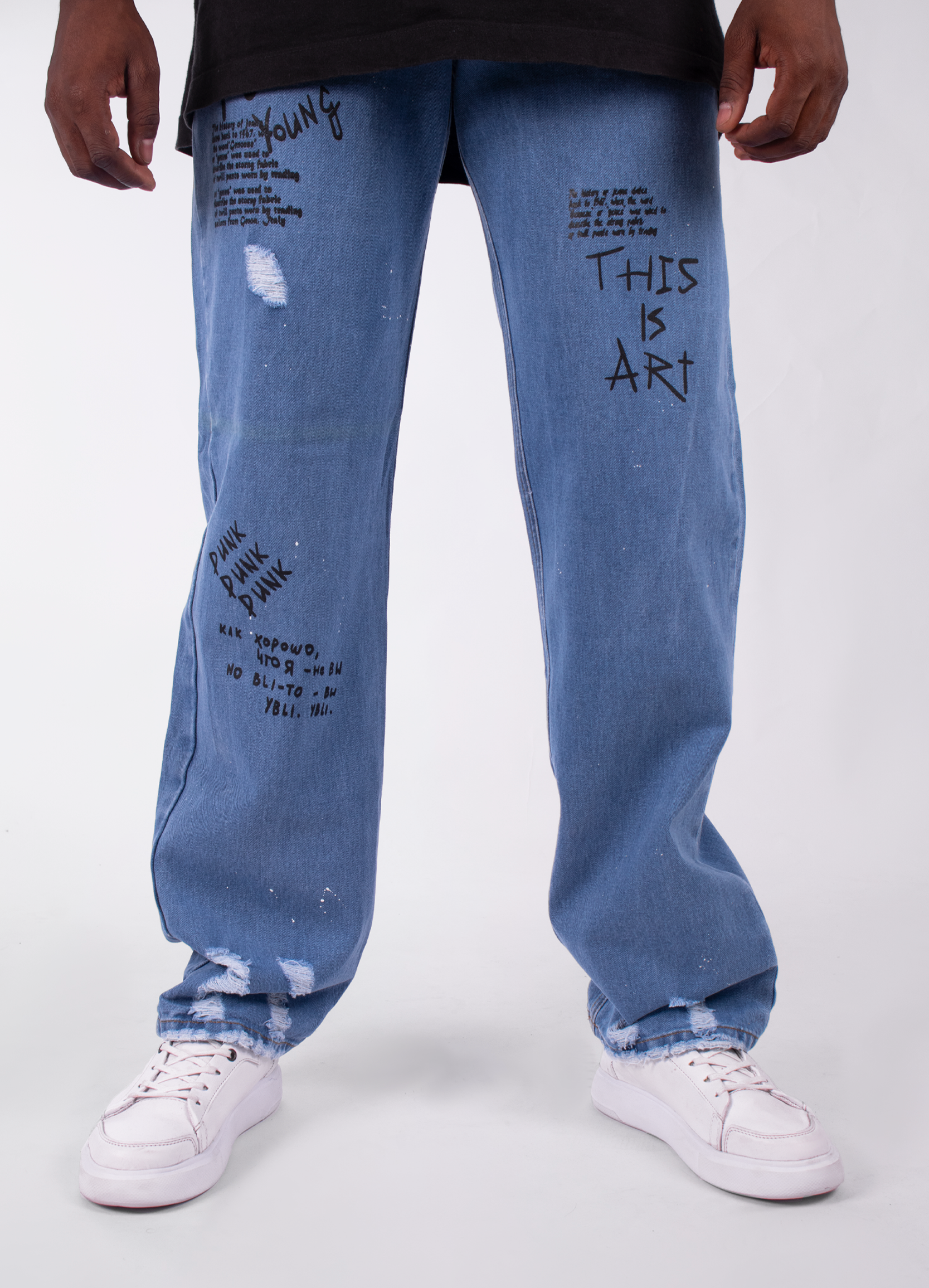 Jean hombre Estampado