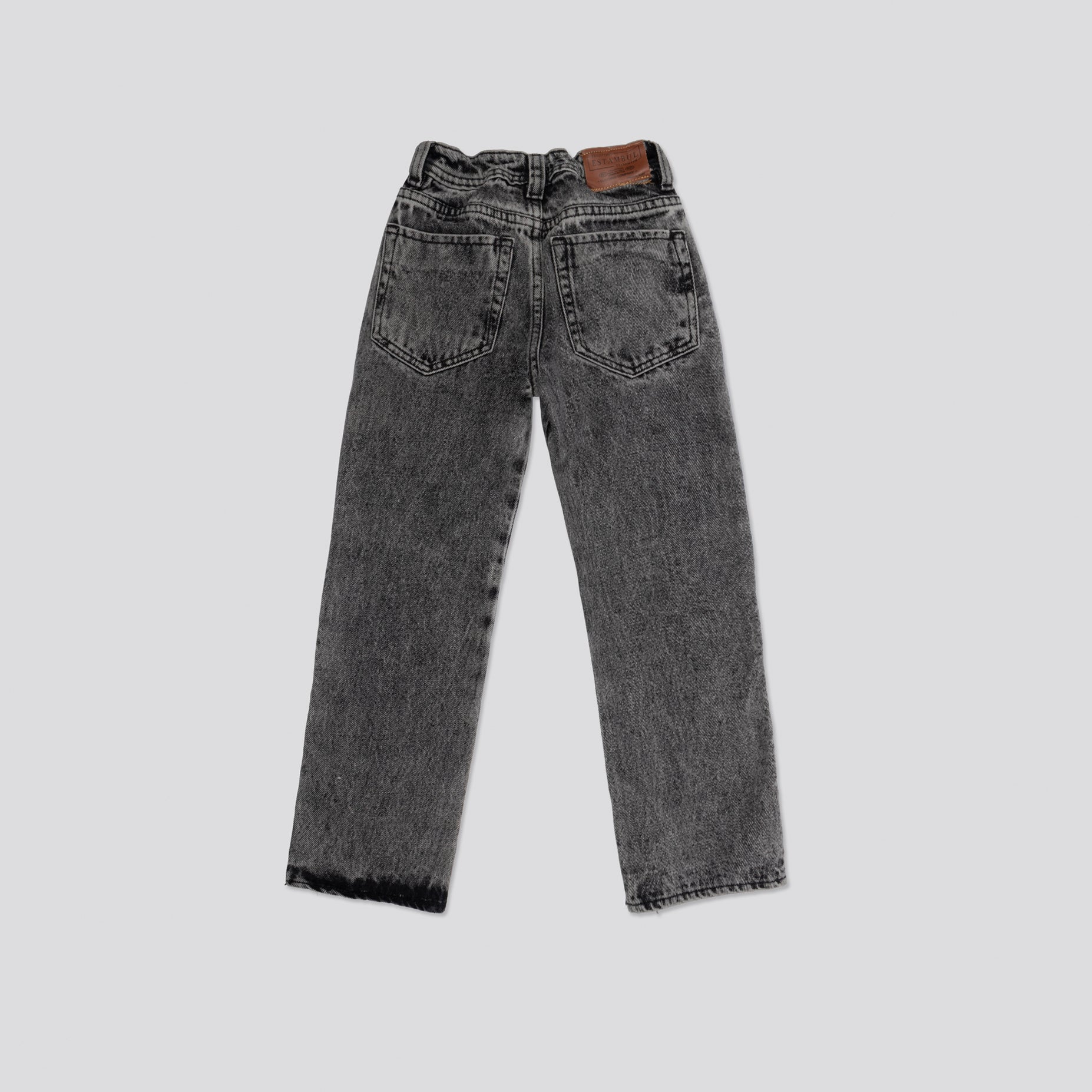 Jean niño cargo gris