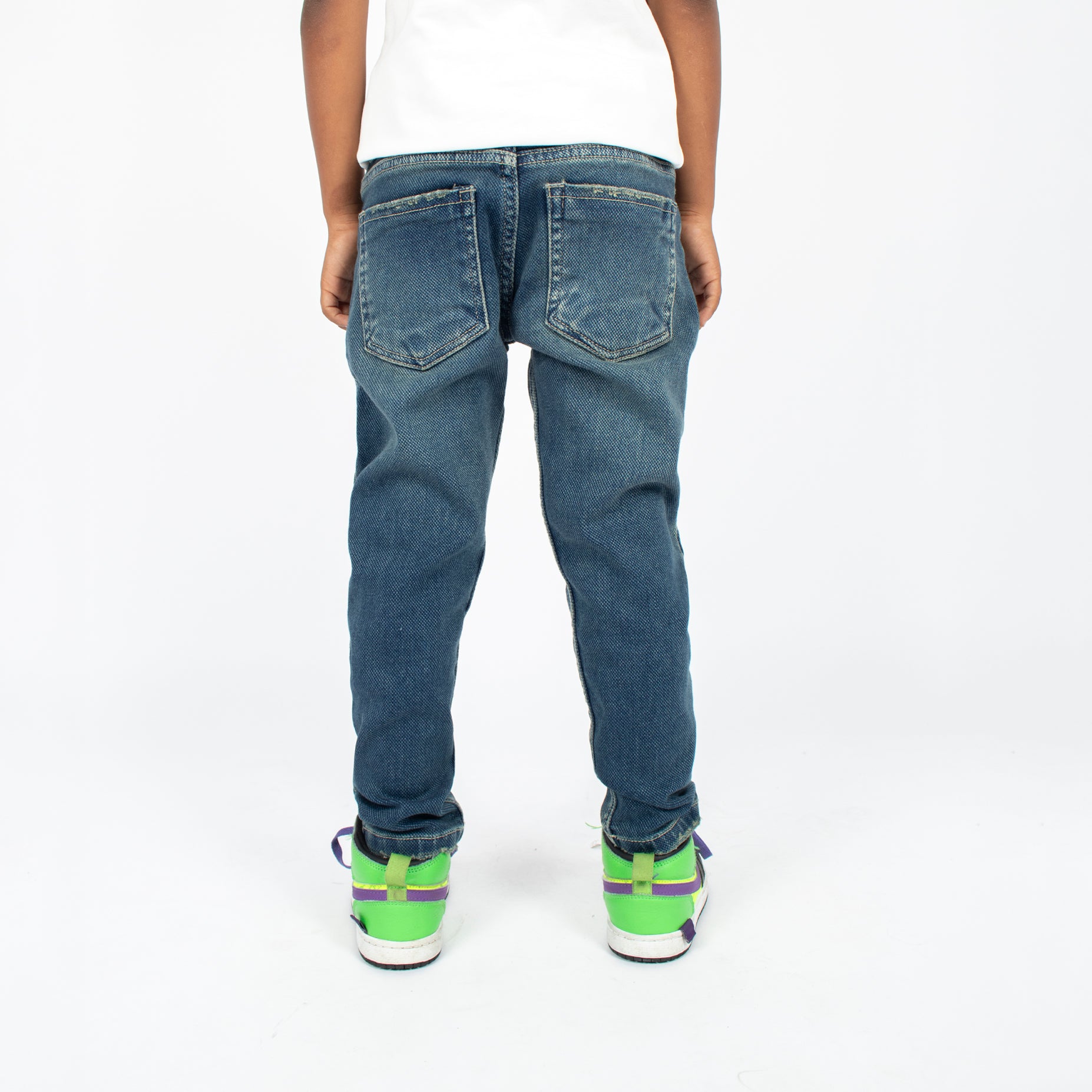 Jean niño skinny desgaste