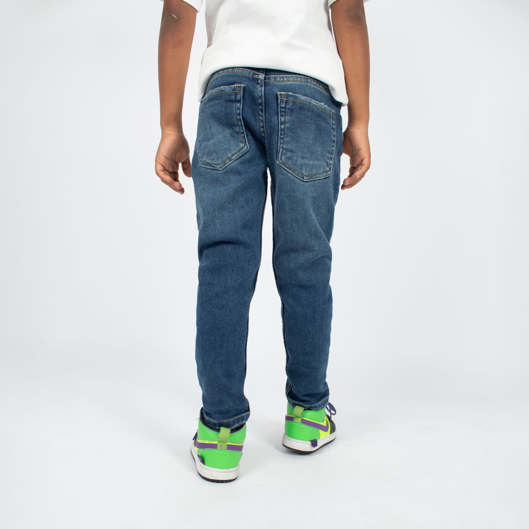 Jean niño skinny clasico