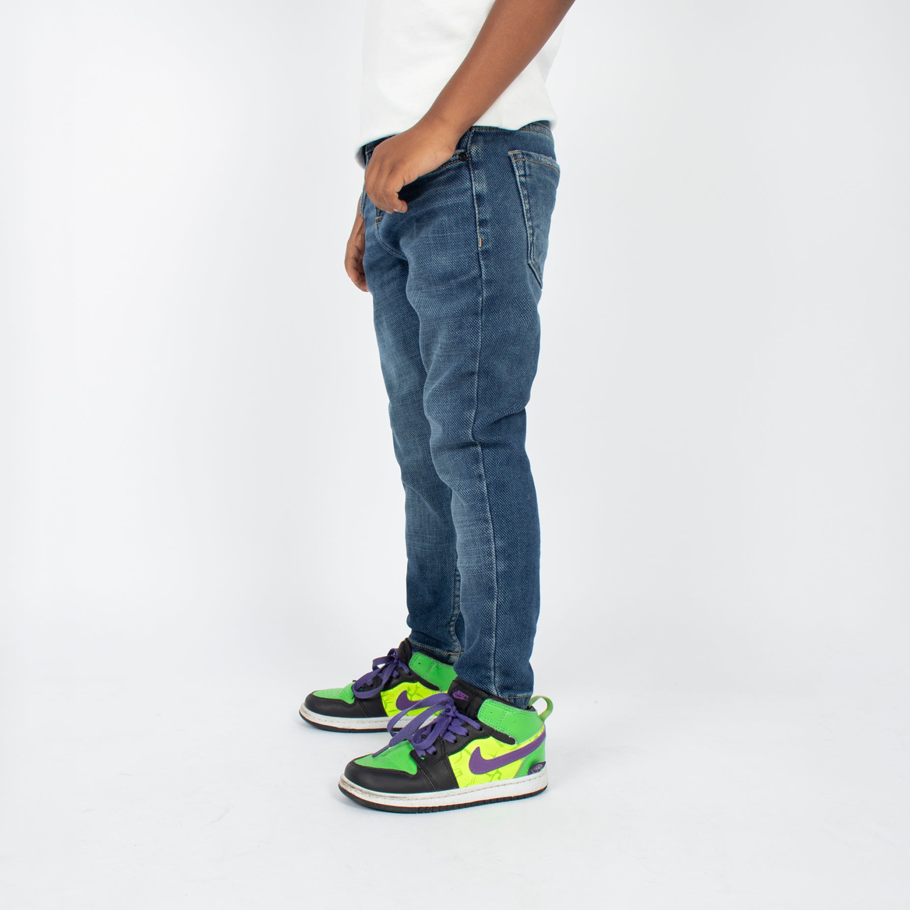 Jean niño skinny clasico