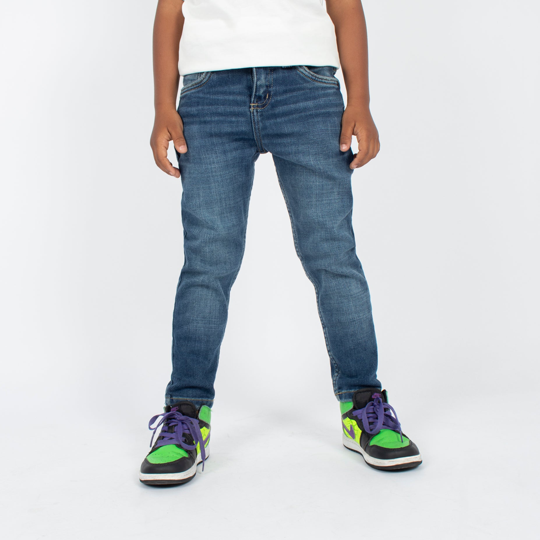 Jean niño skinny clasico