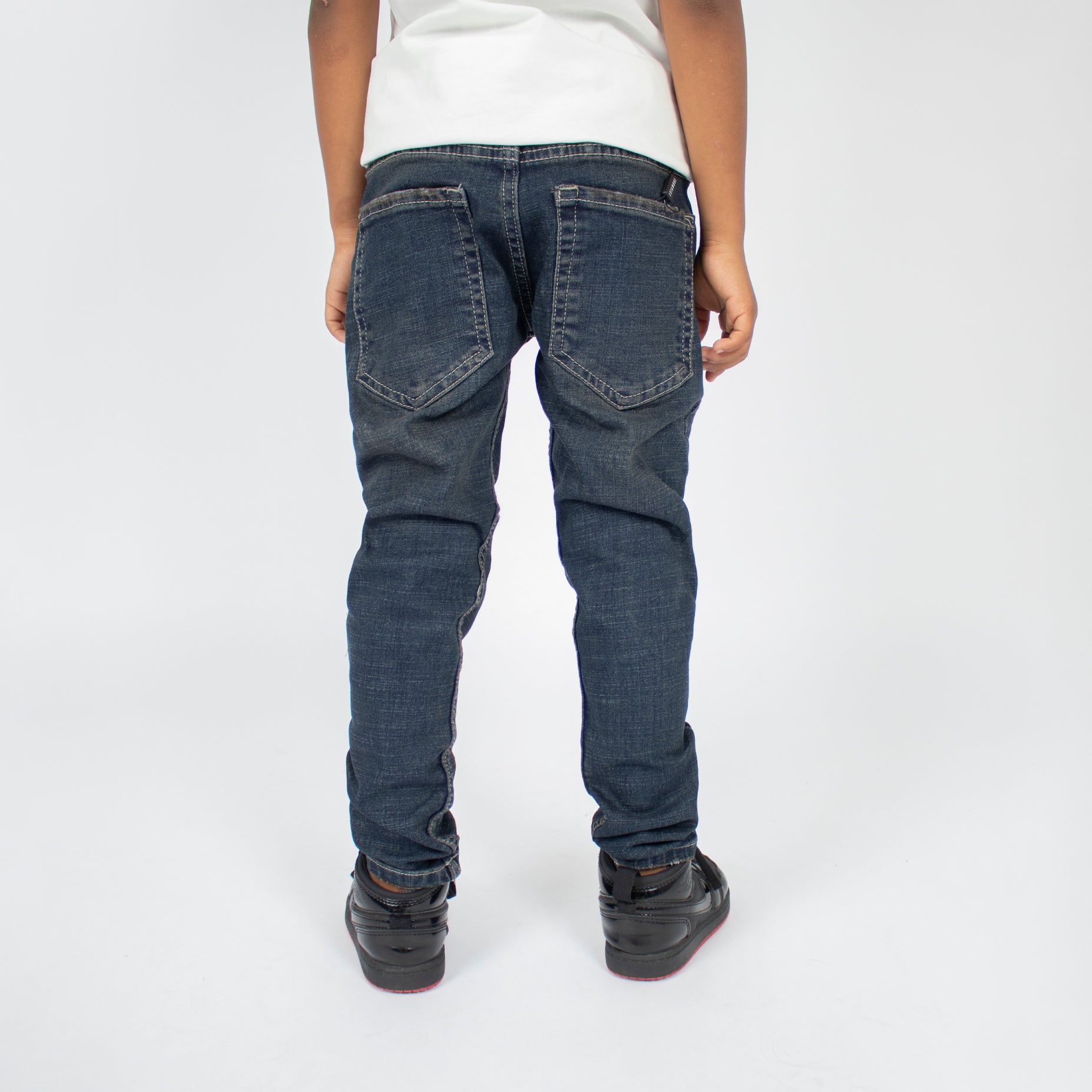 Jean niño skinny desgaste y rotos