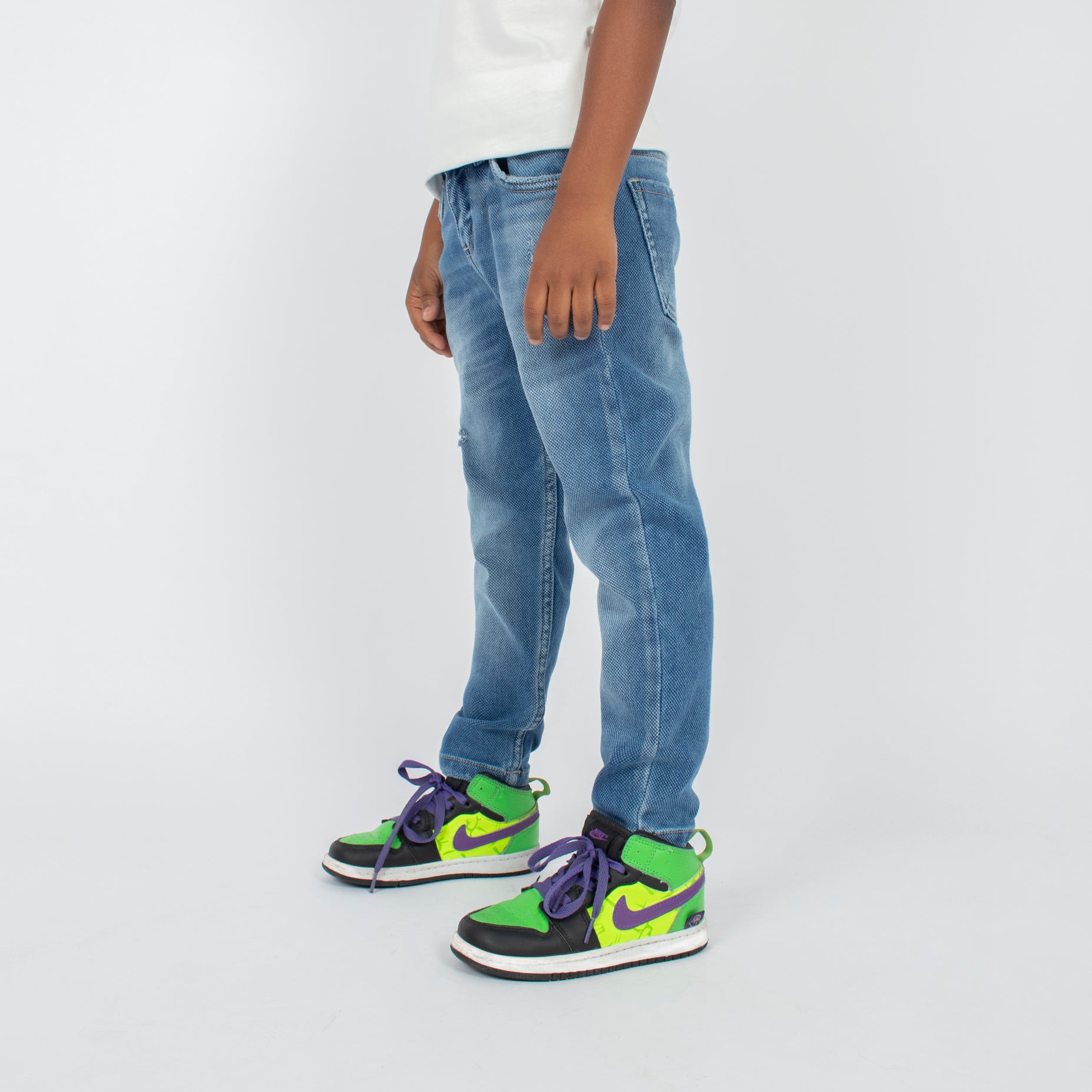 Jean niño skinny clasico