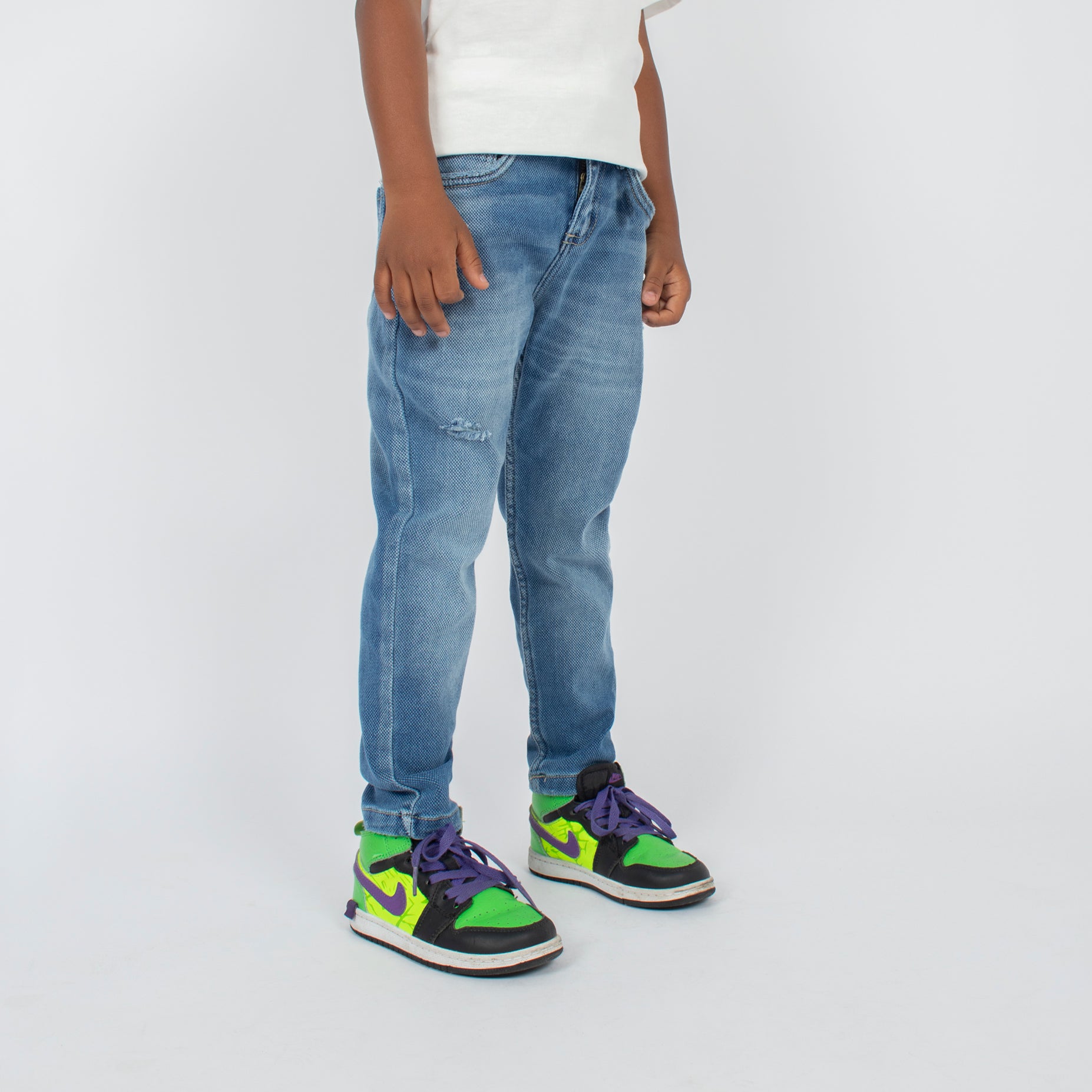 Jean niño skinny clasico