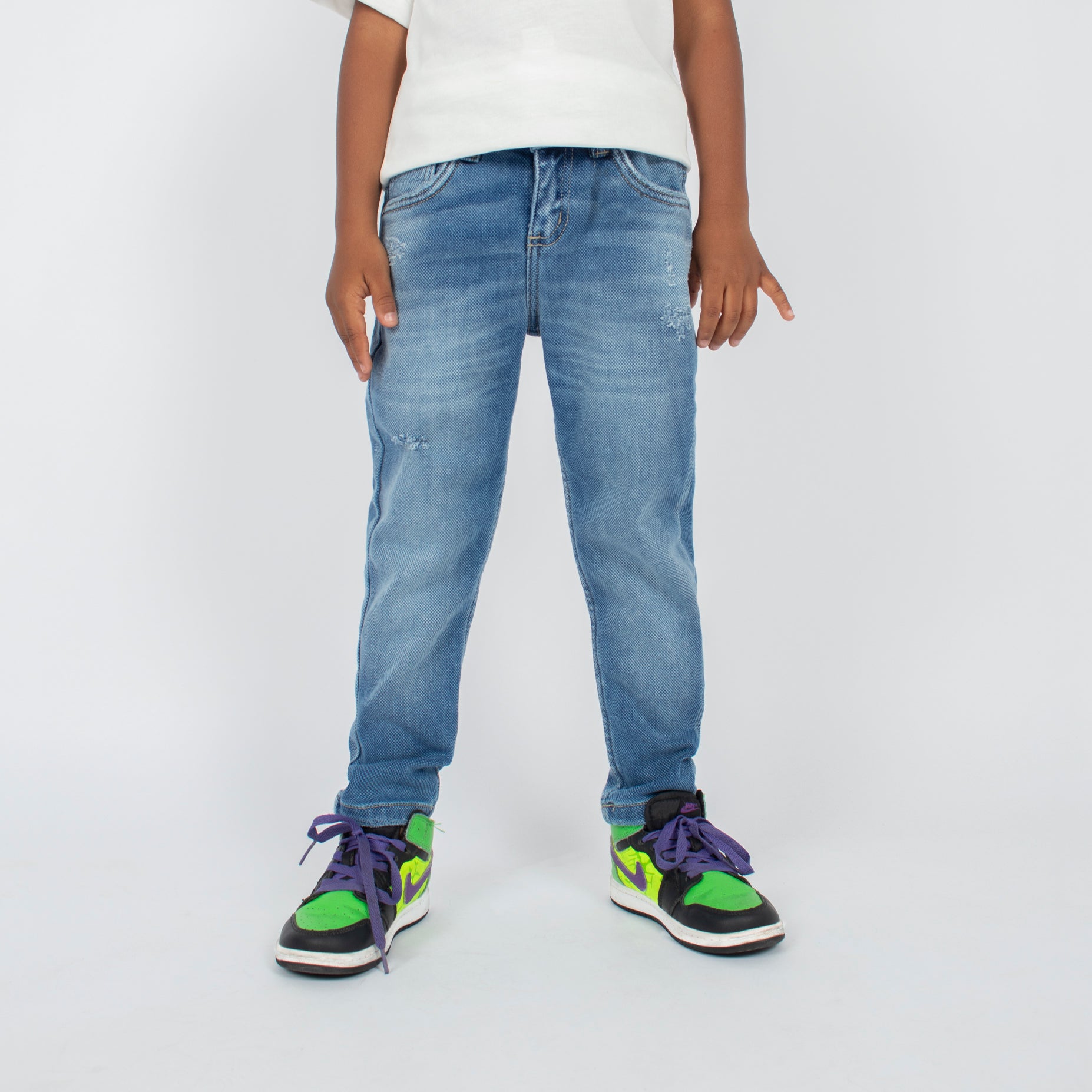 Jean niño skinny clasico