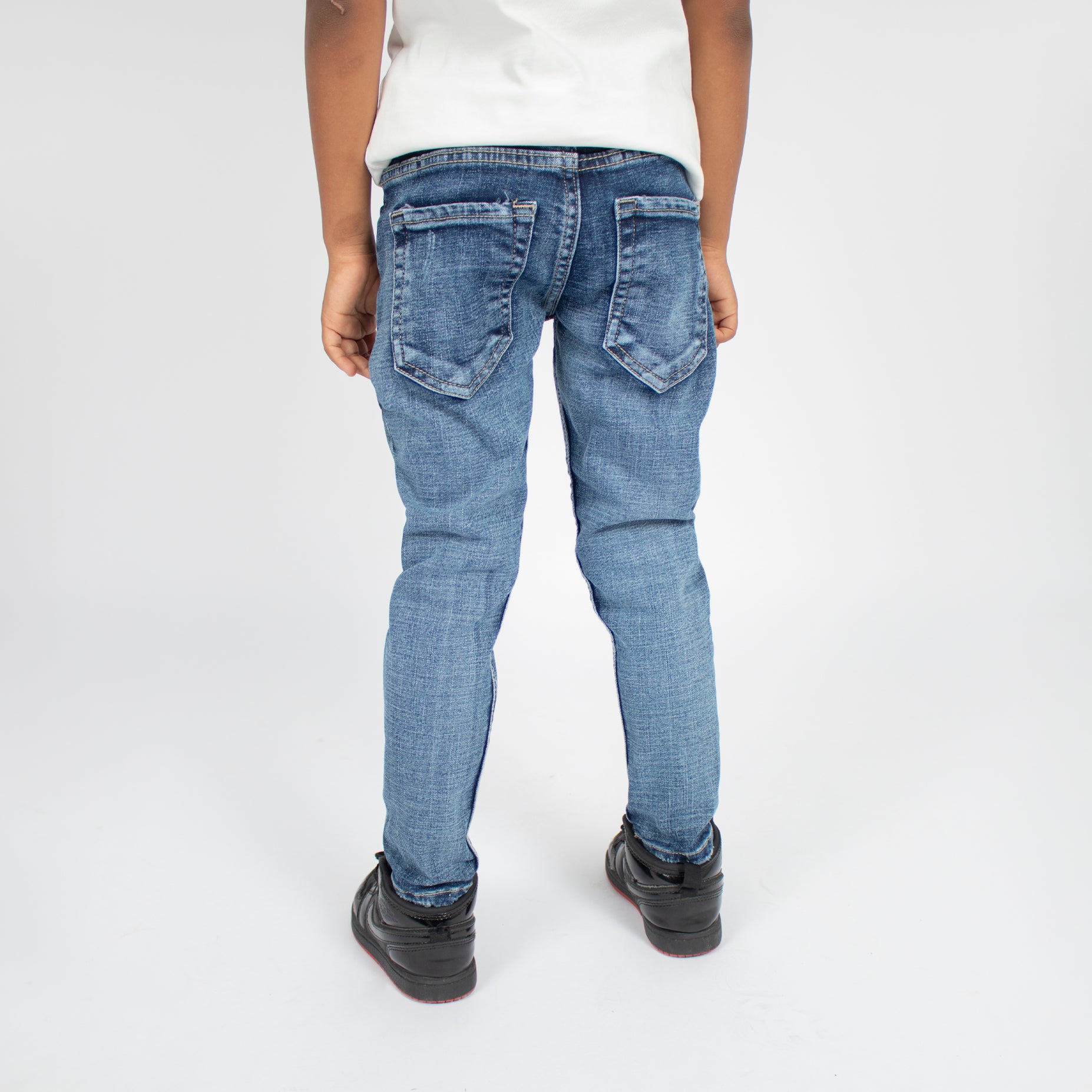 Jean niño skinny desgaste