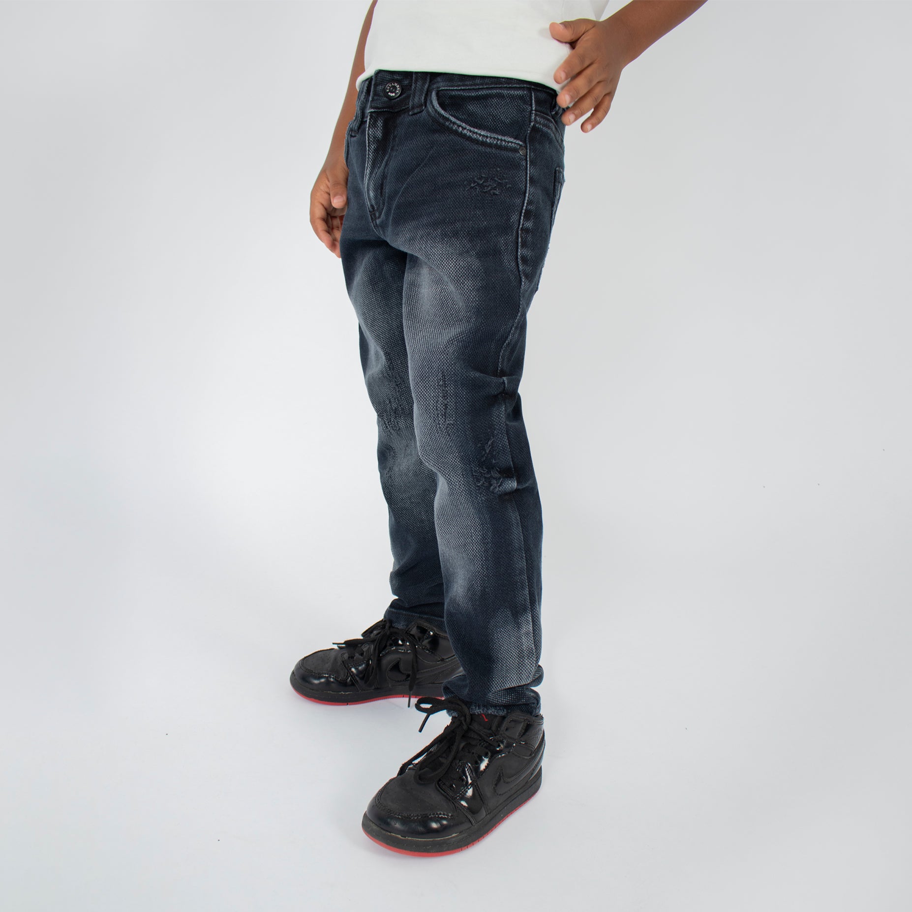 Jean niño skinny azul