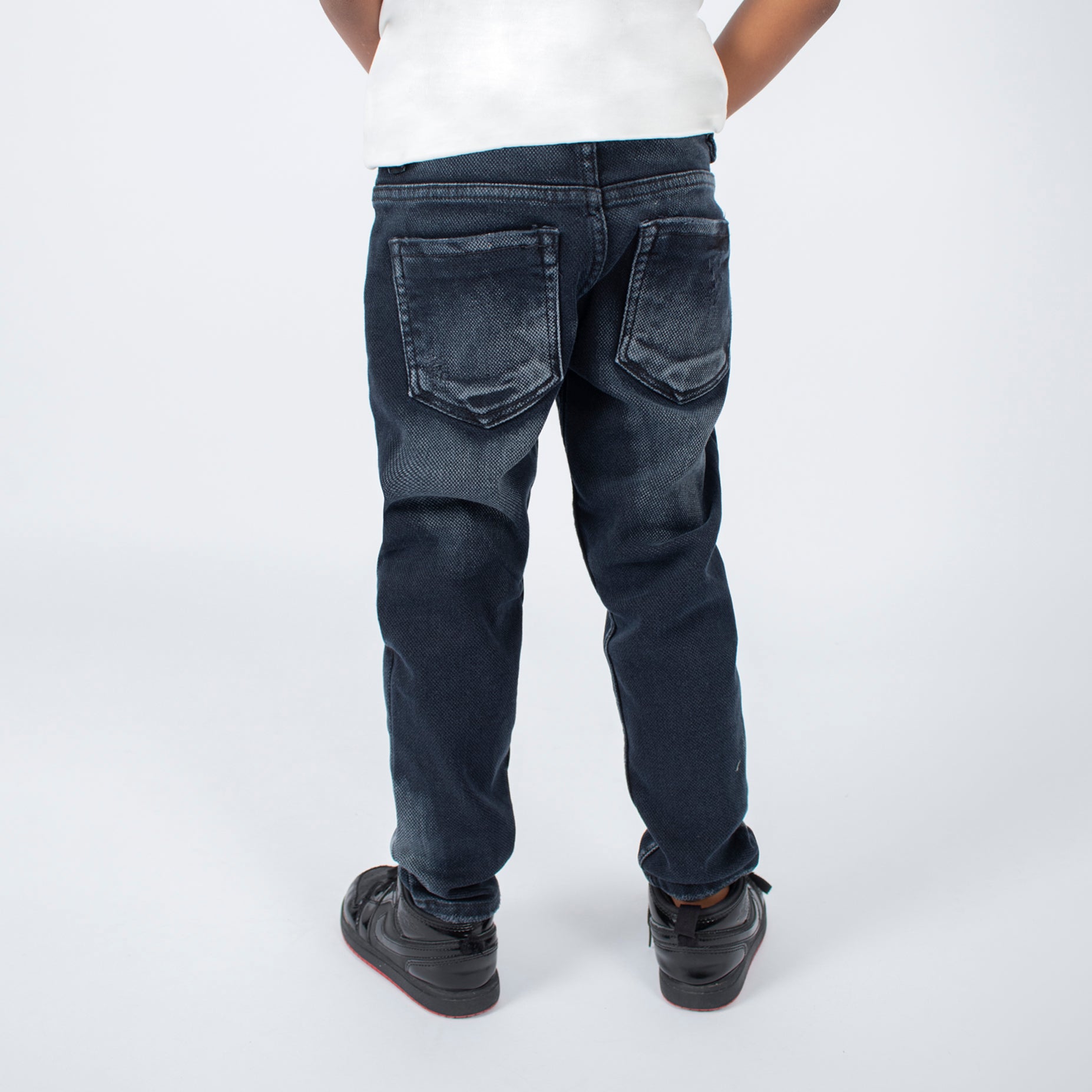 Jean niño skinny azul