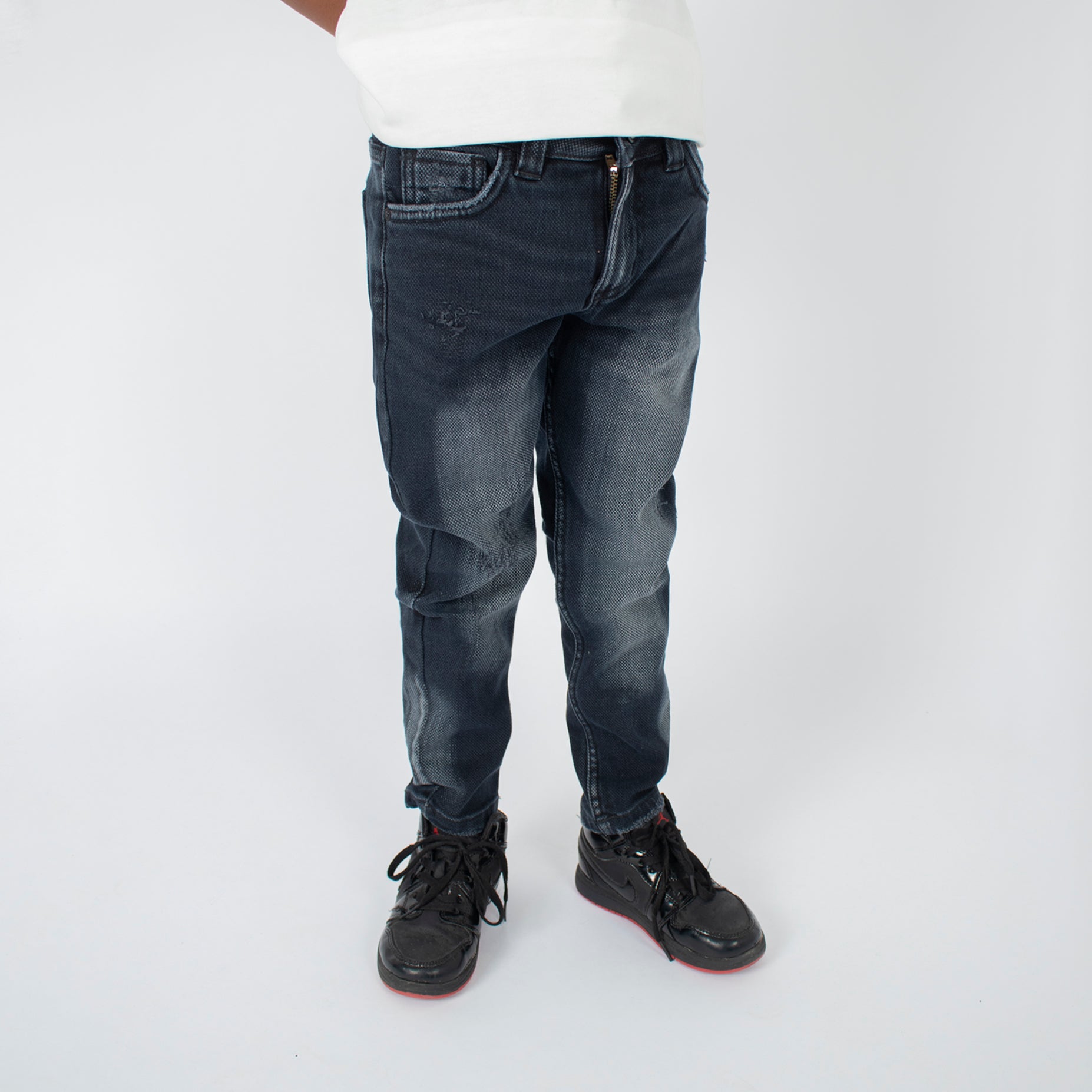 Jean niño skinny azul