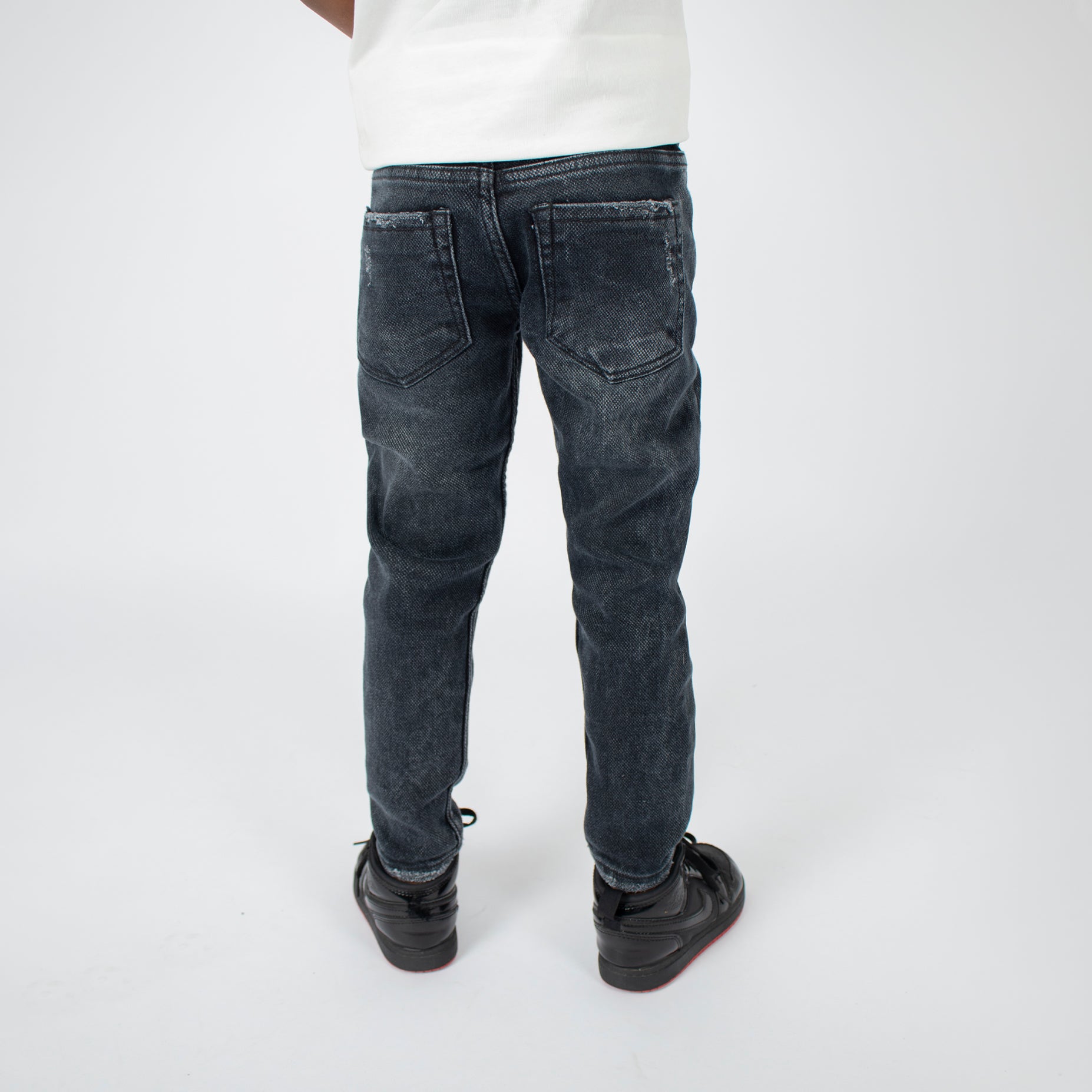 Jean niño skinny azul