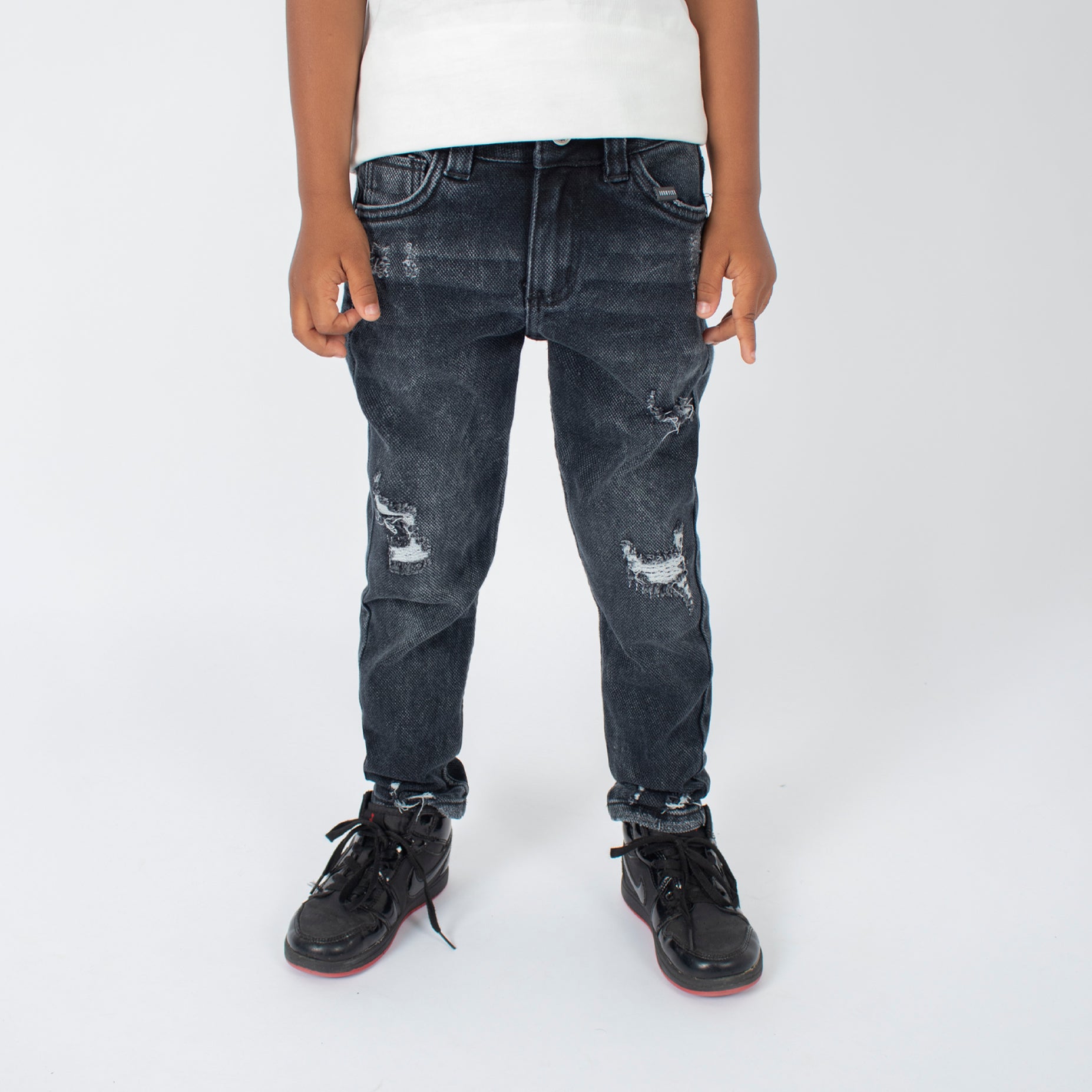 Jean niño skinny azul