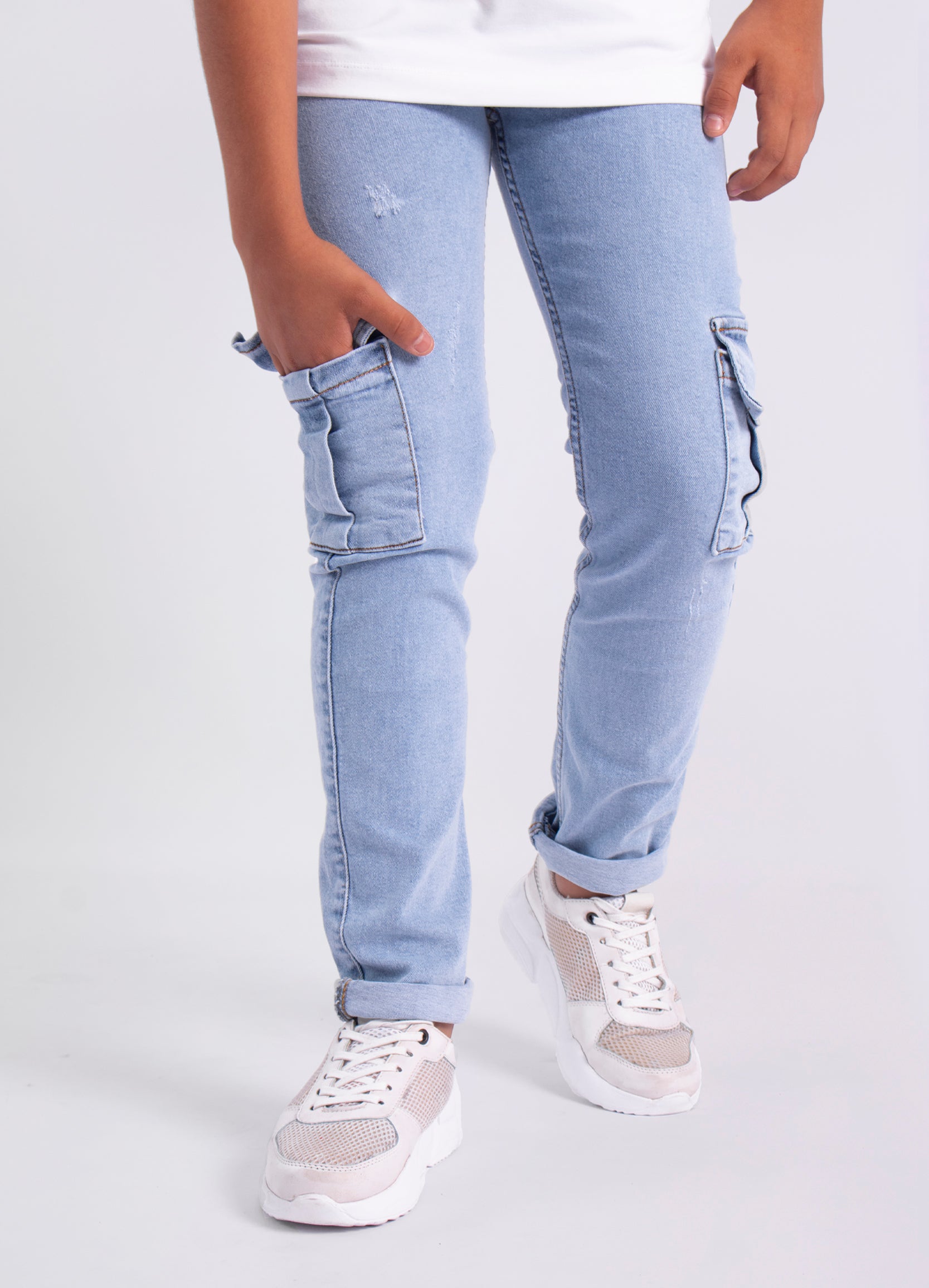 Jean cargo niño Hielo