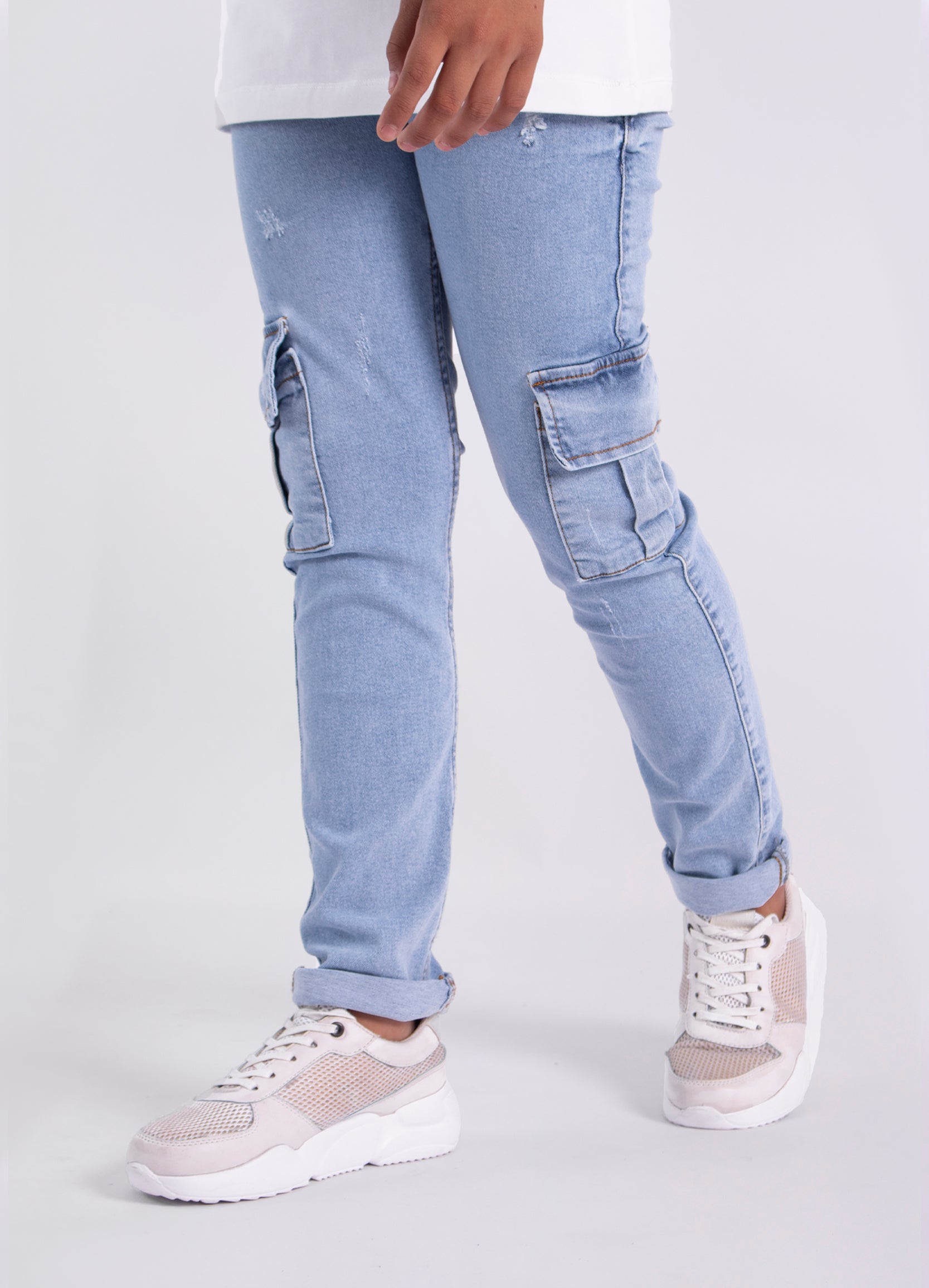 Jean cargo niño Hielo