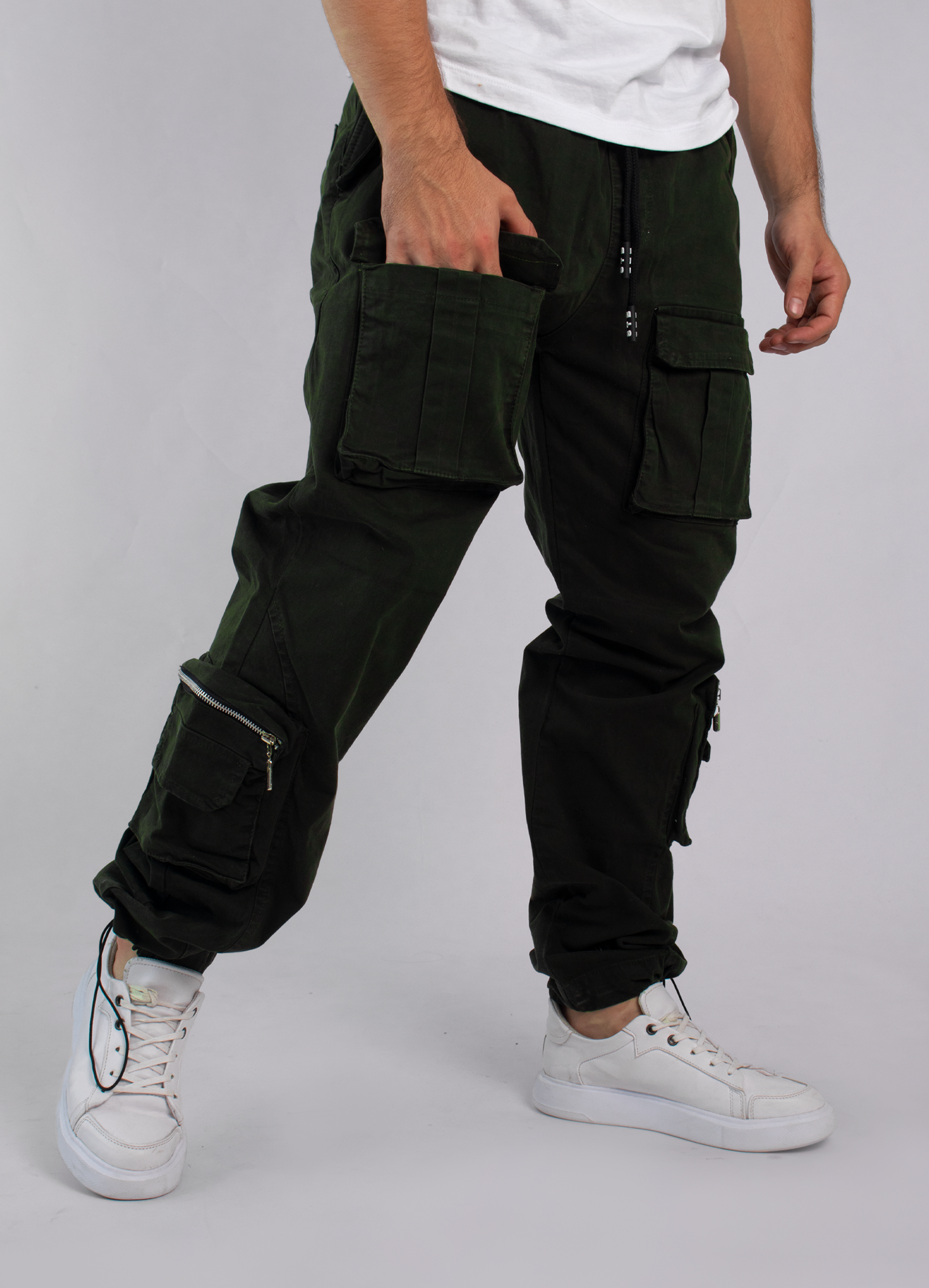 Jogger hombre cargo
