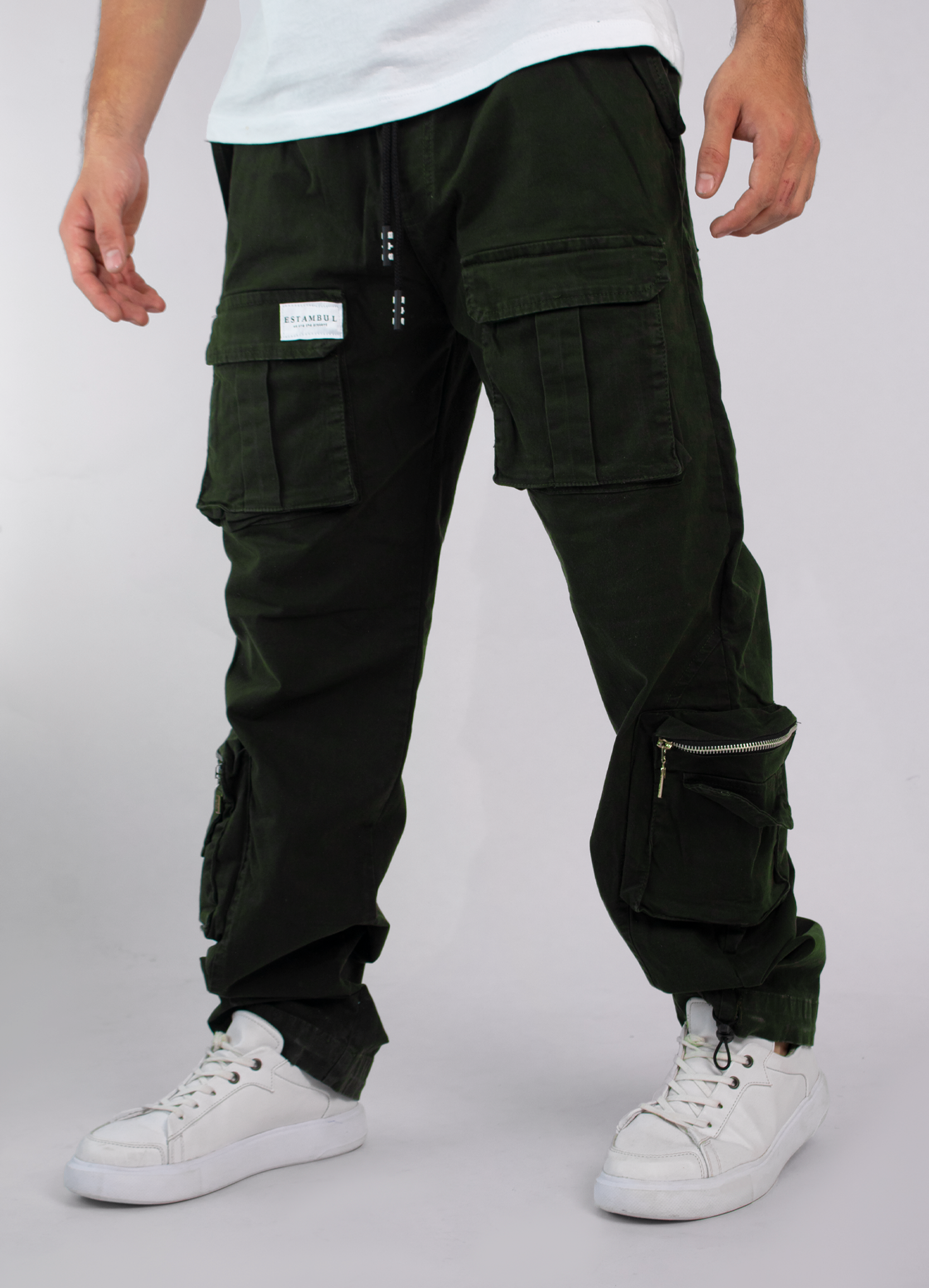 Jogger hombre cargo