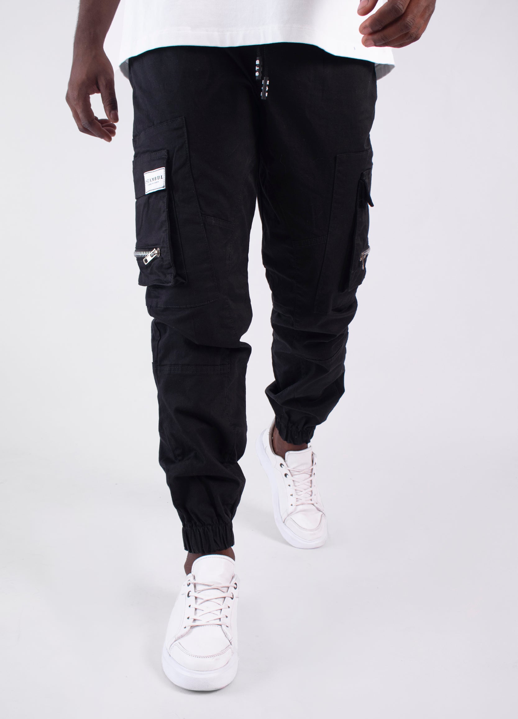 Jogger hombre con cierres