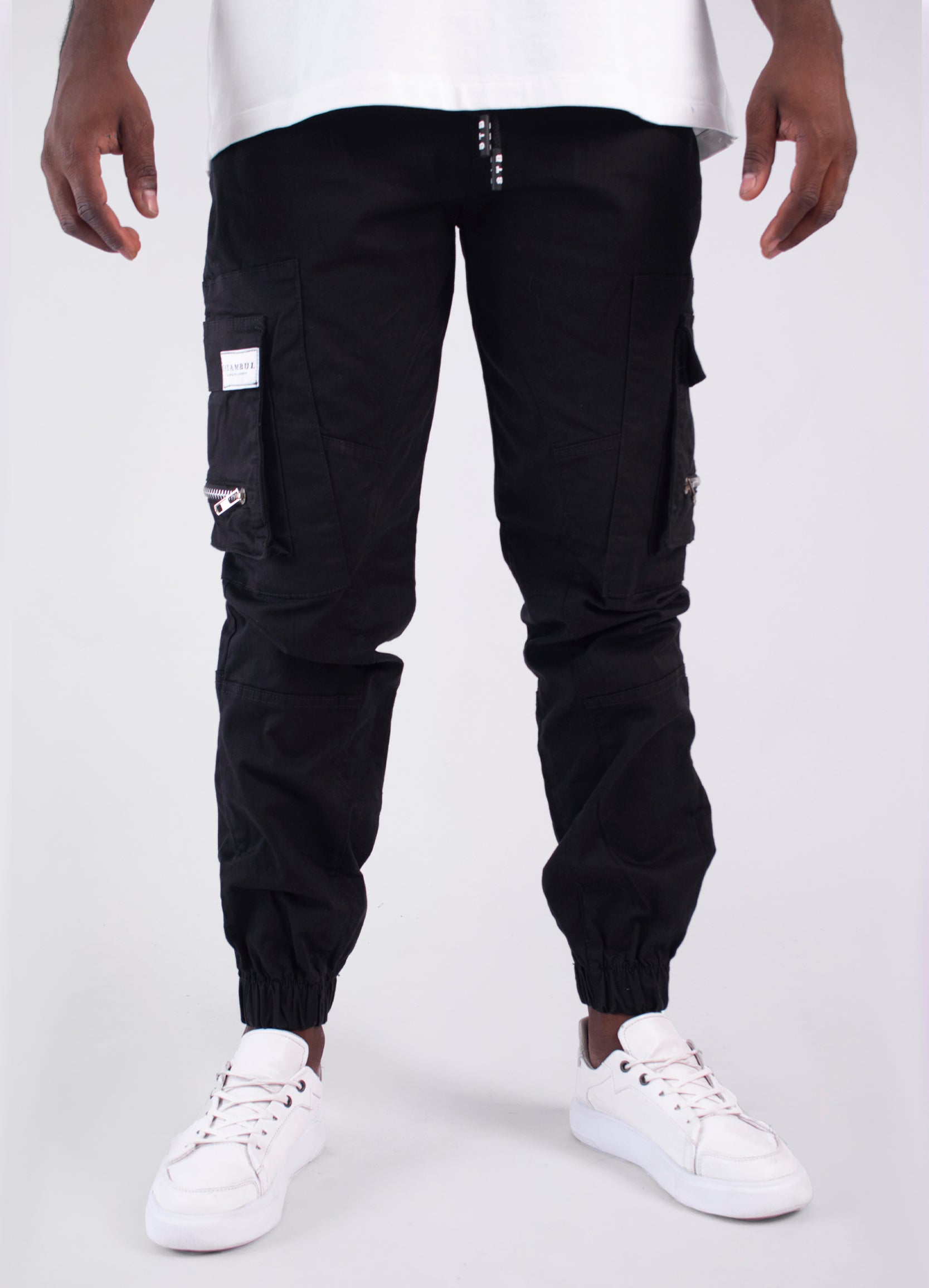 Jogger hombre con cierres