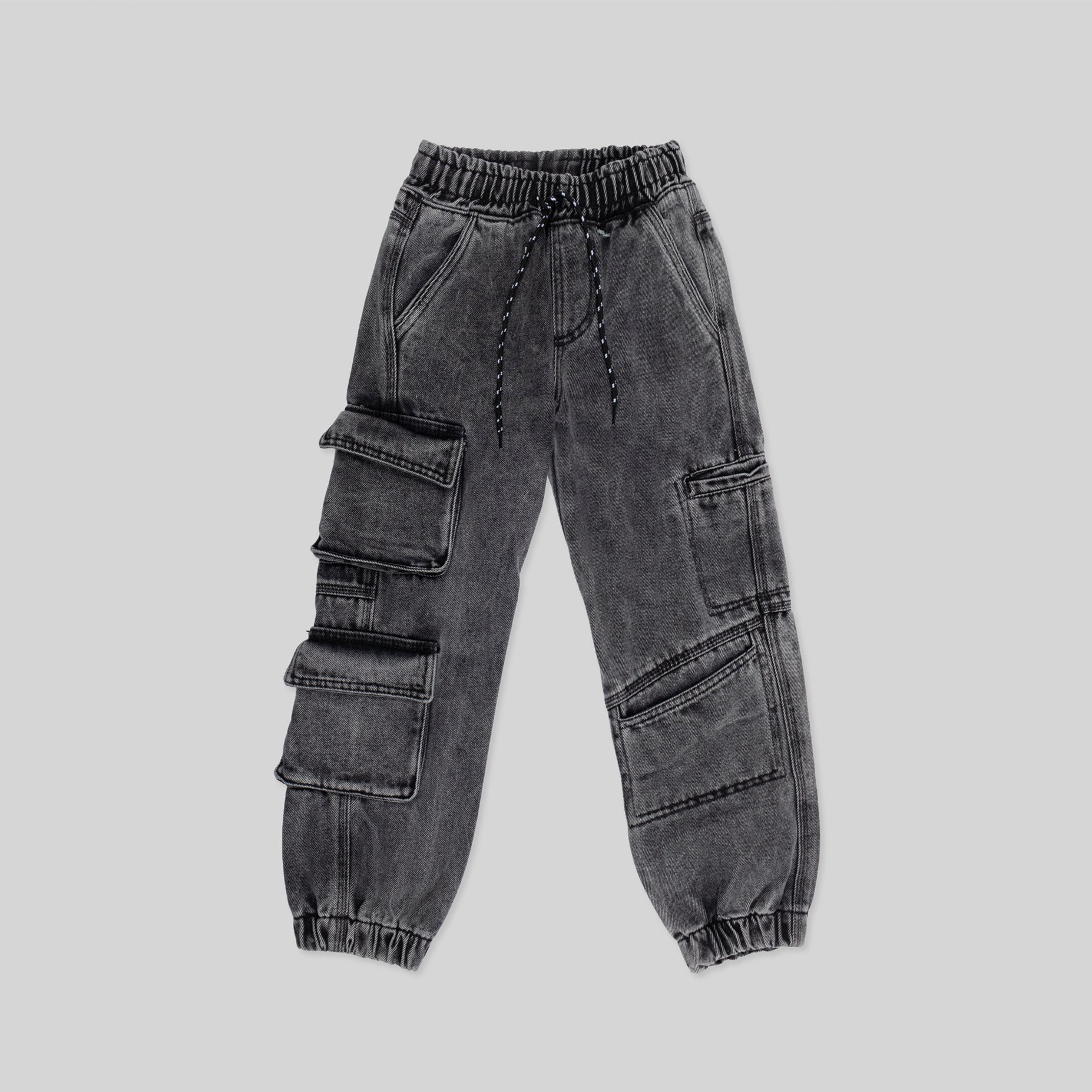 Jogger niño gris