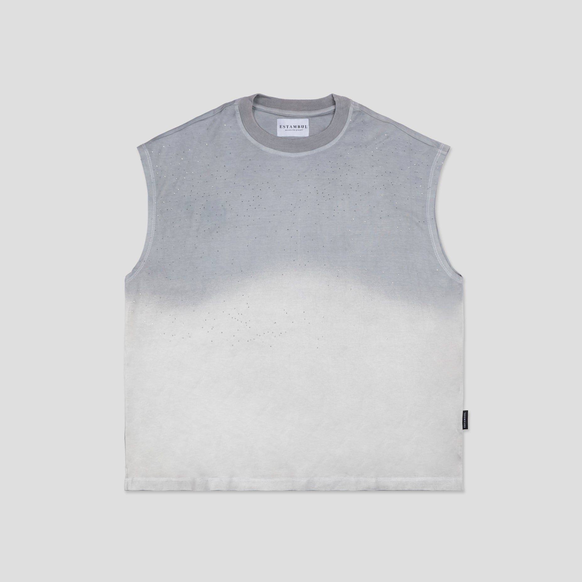 Camisilla hombre pedreria