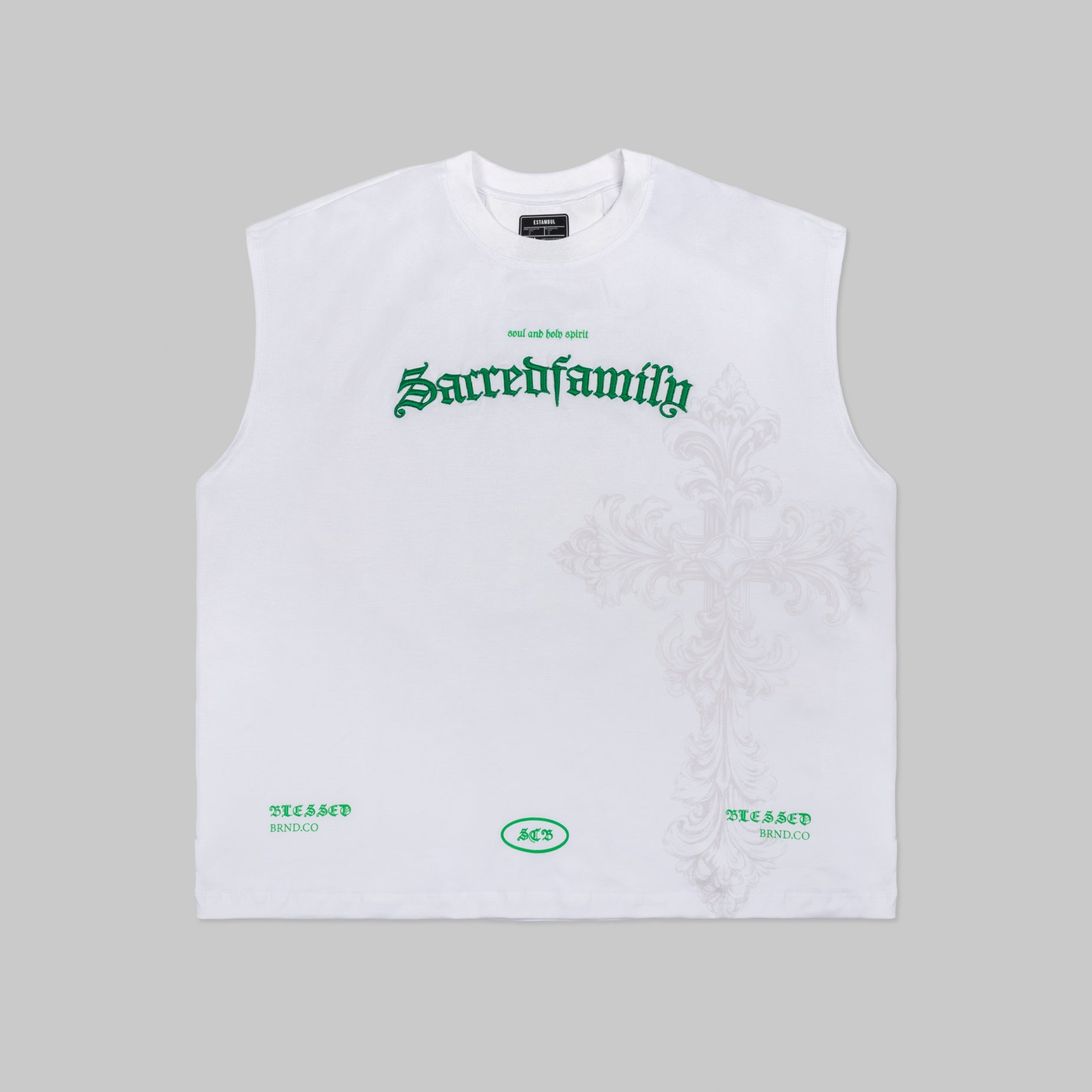 Camisilla hombre bordada