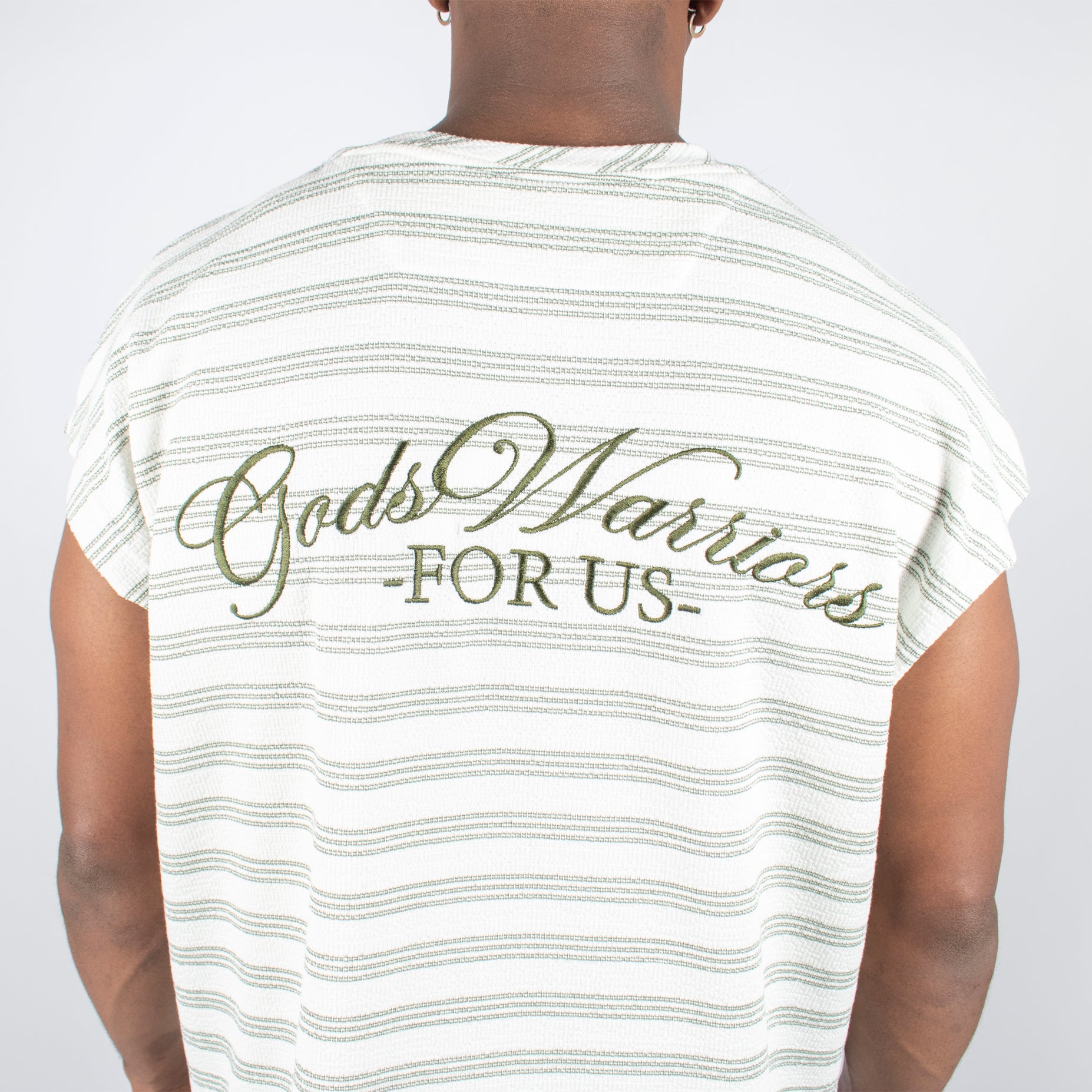 Camisilla hombre bordada Warios