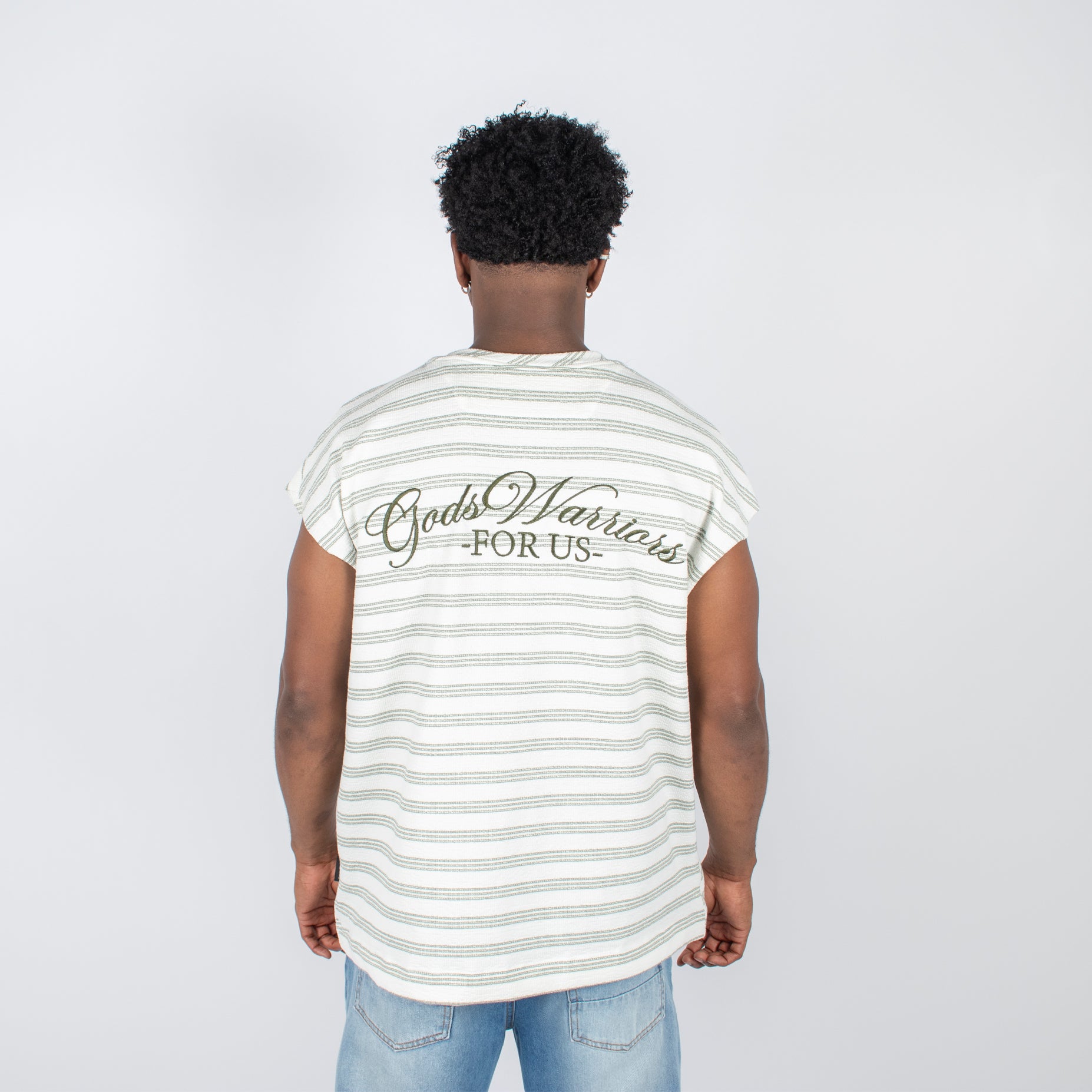 Camisilla hombre bordada Warios