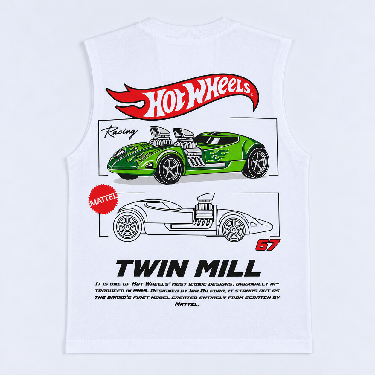 Camsilla niño Hot Wheels