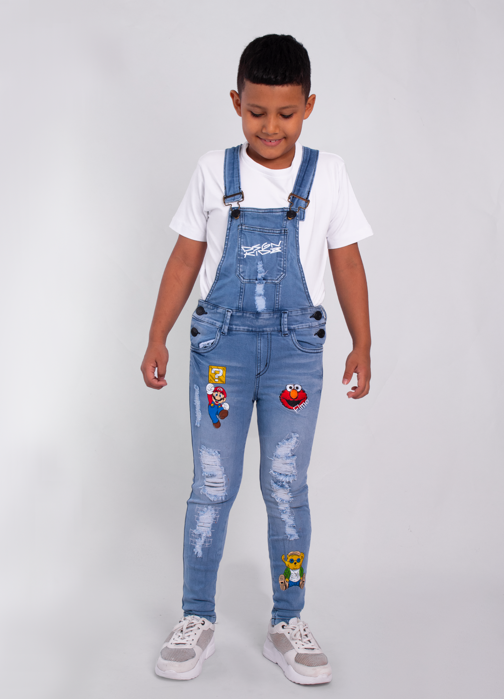 Overol niño Bordado