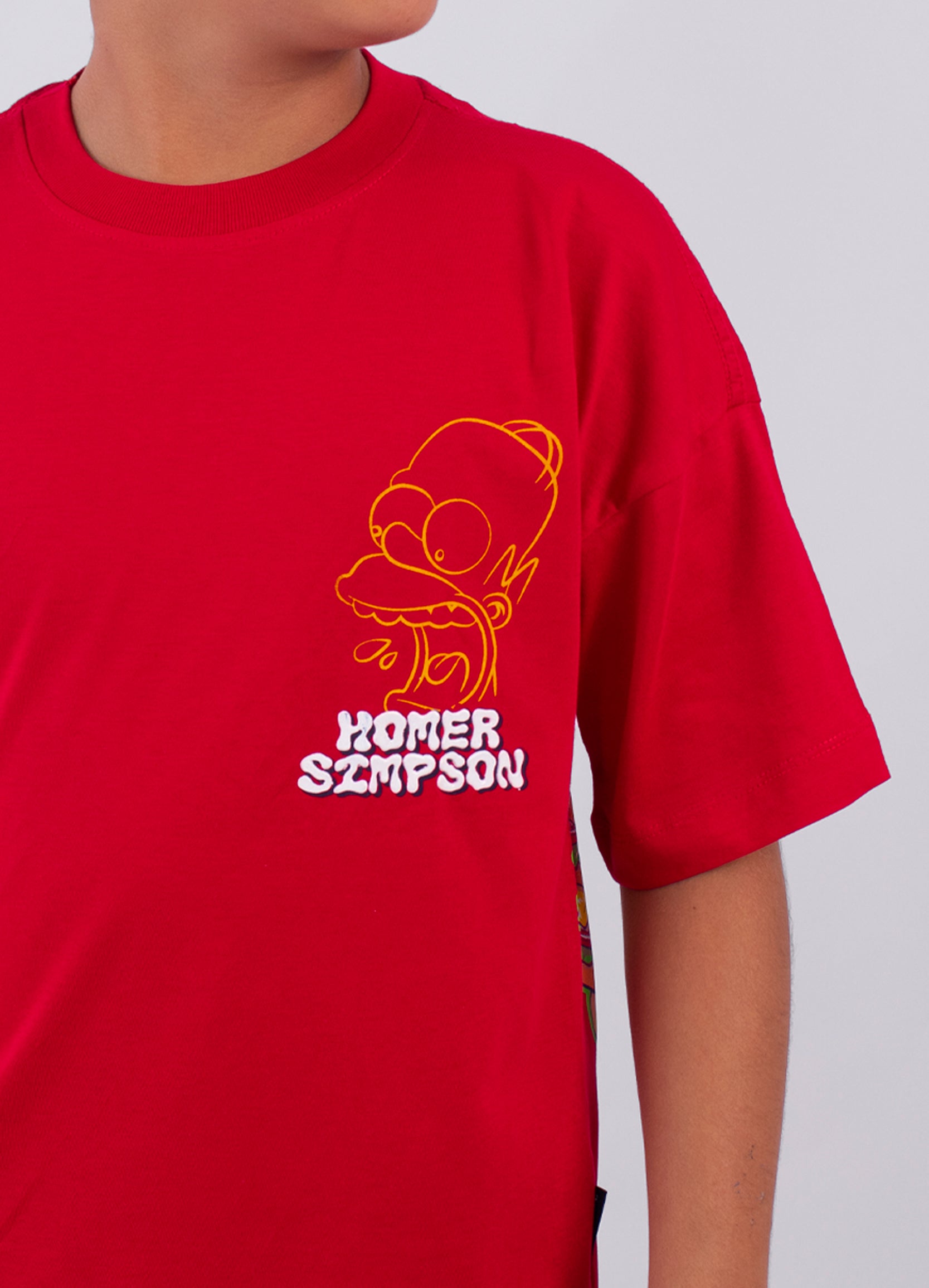 Oversize niño Homer Hamburguesa