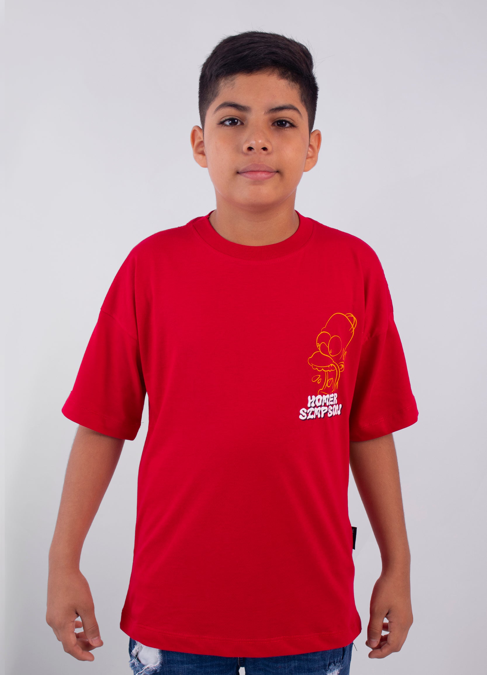Oversize niño Homer Hamburguesa