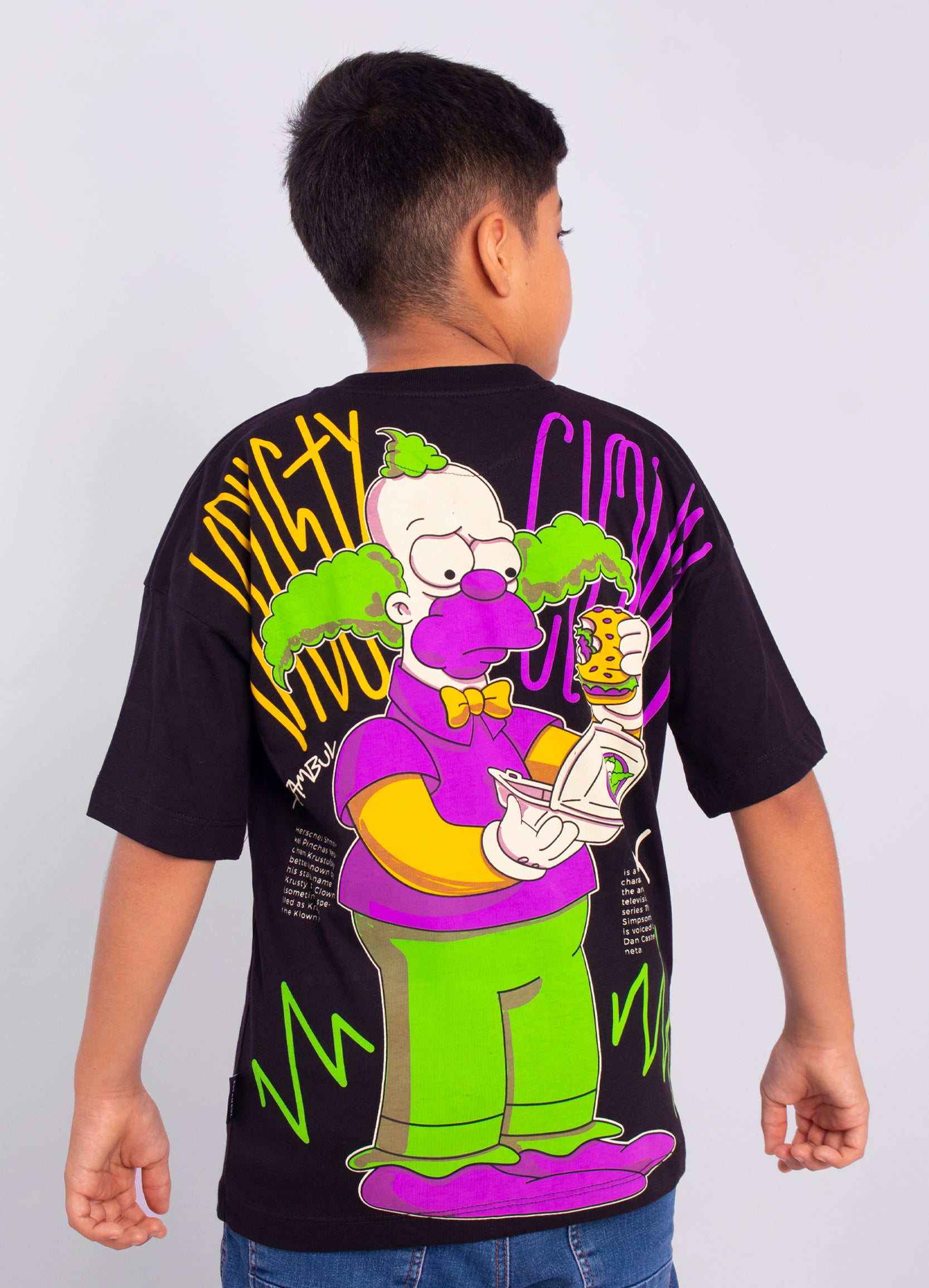 Oversize niño Krusty Clown
