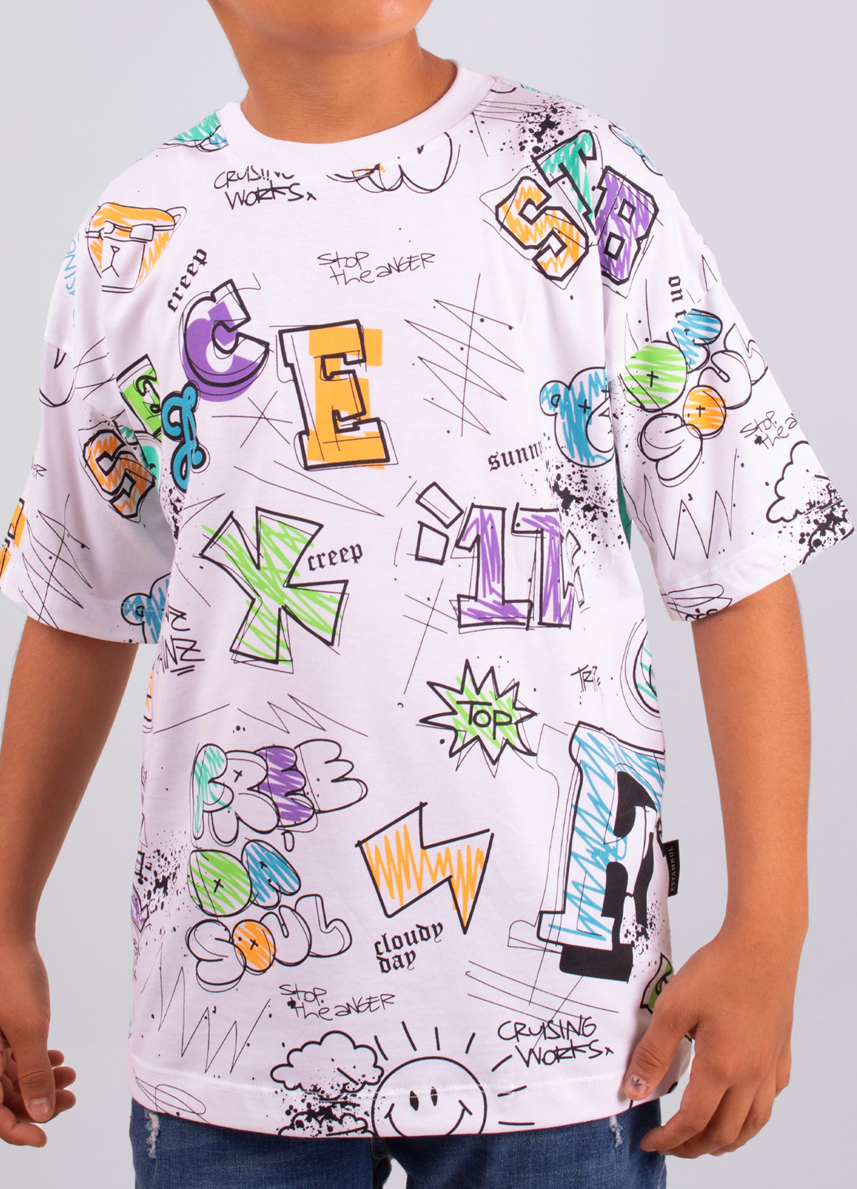 Oversize niño peace