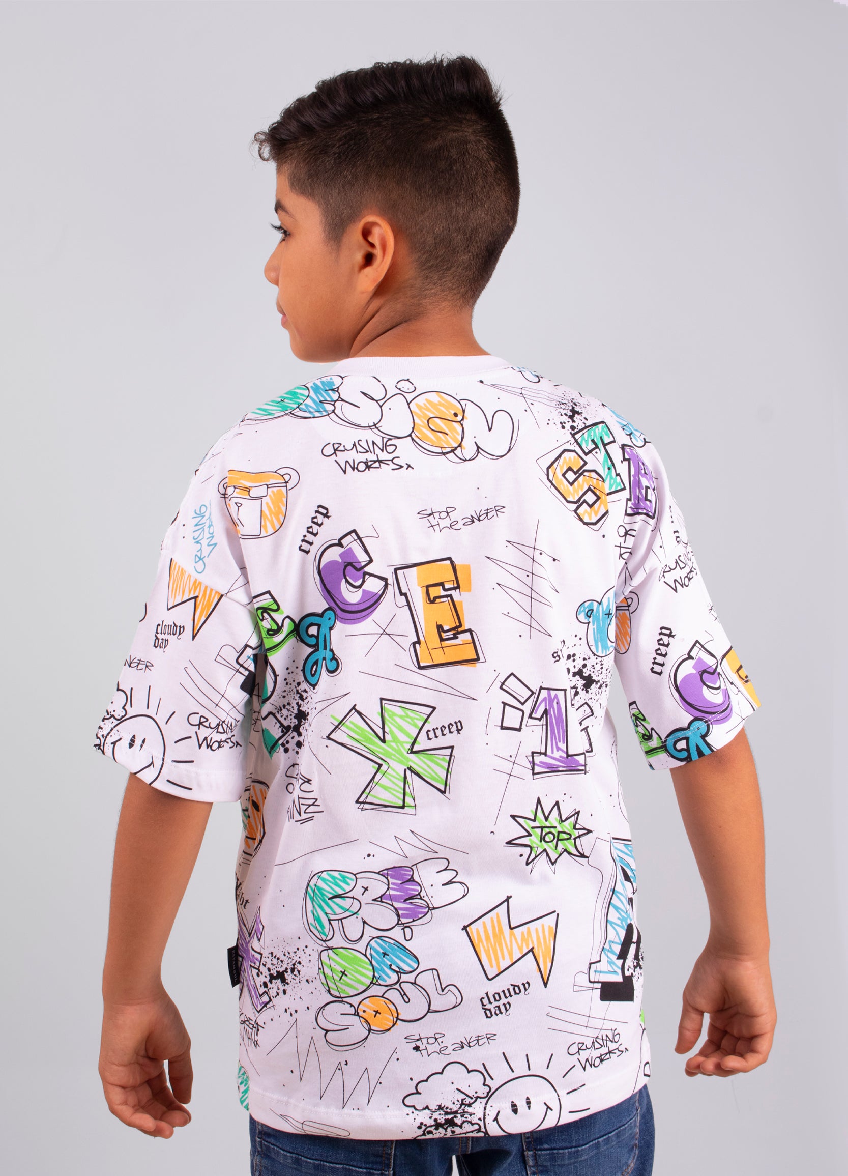 Oversize niño peace