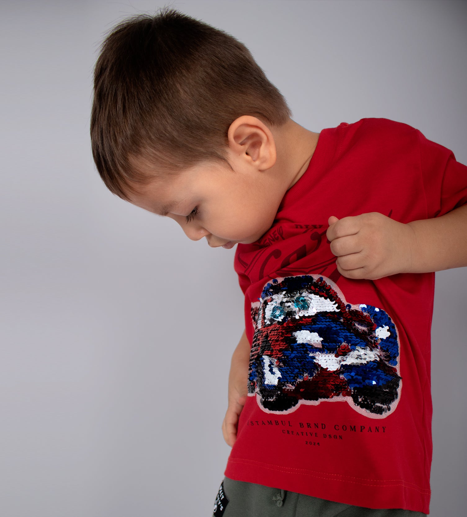 Oversize baby cars lentejuela