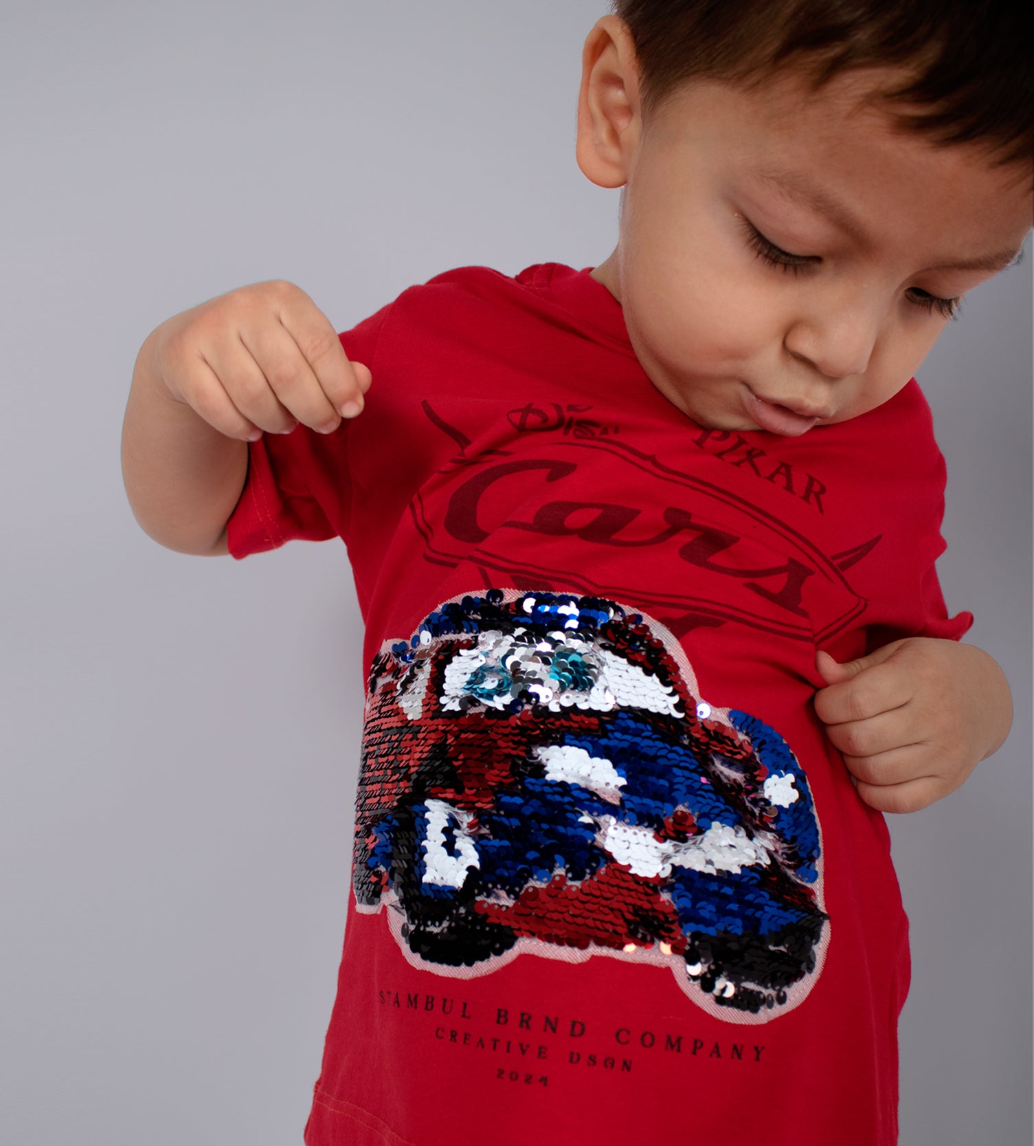 Oversize baby cars lentejuela