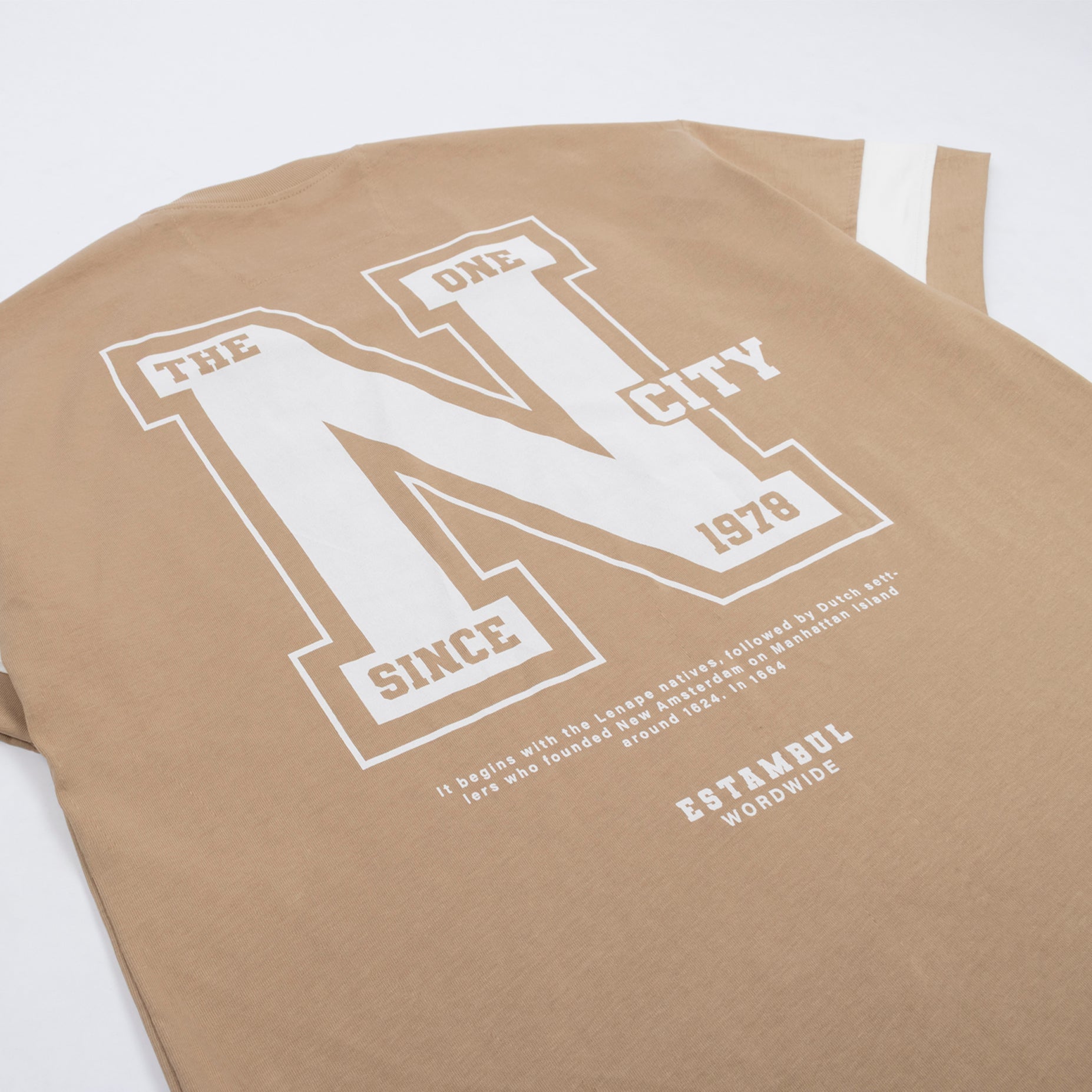 Camiseta regular adulto new york city