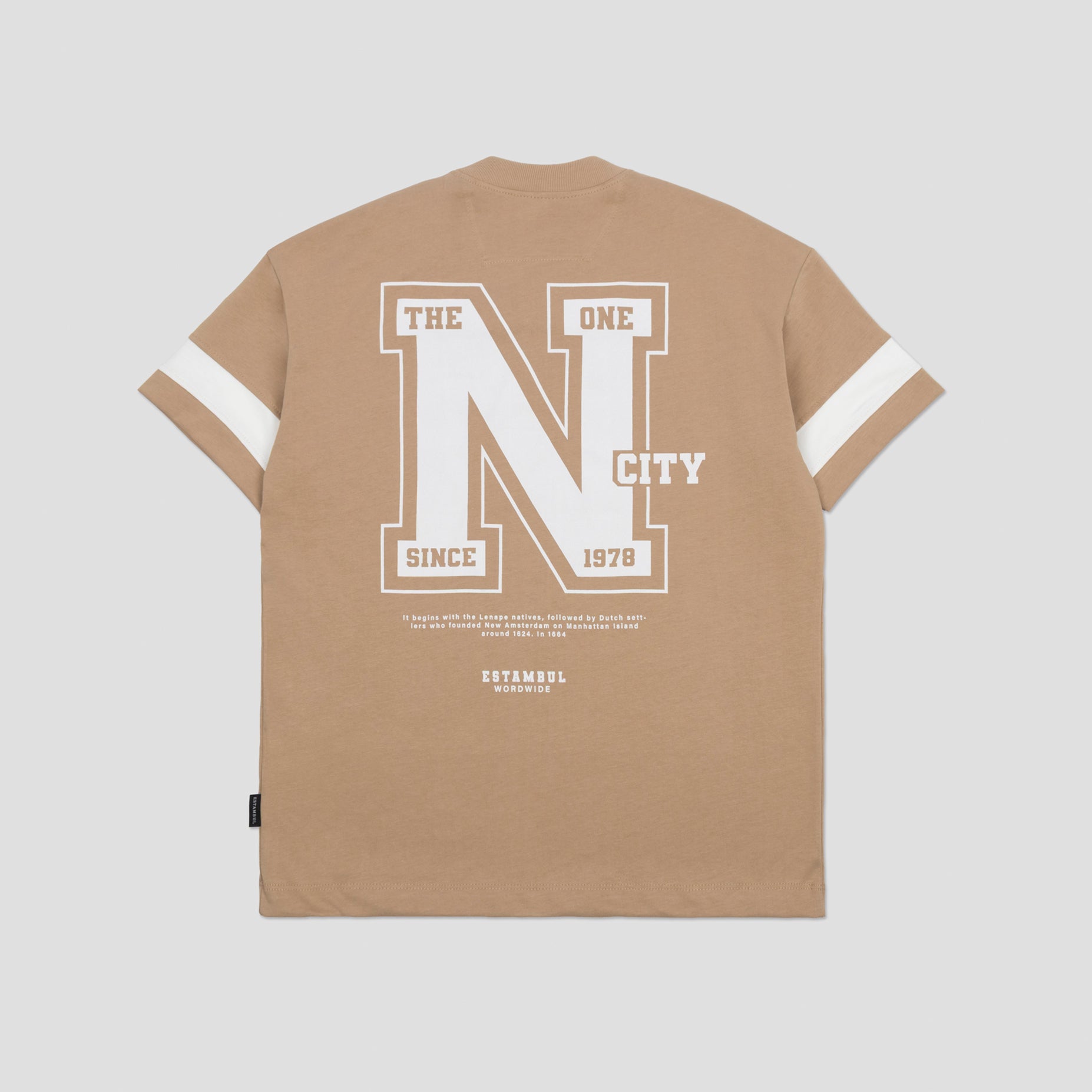 Camiseta regular adulto new york city