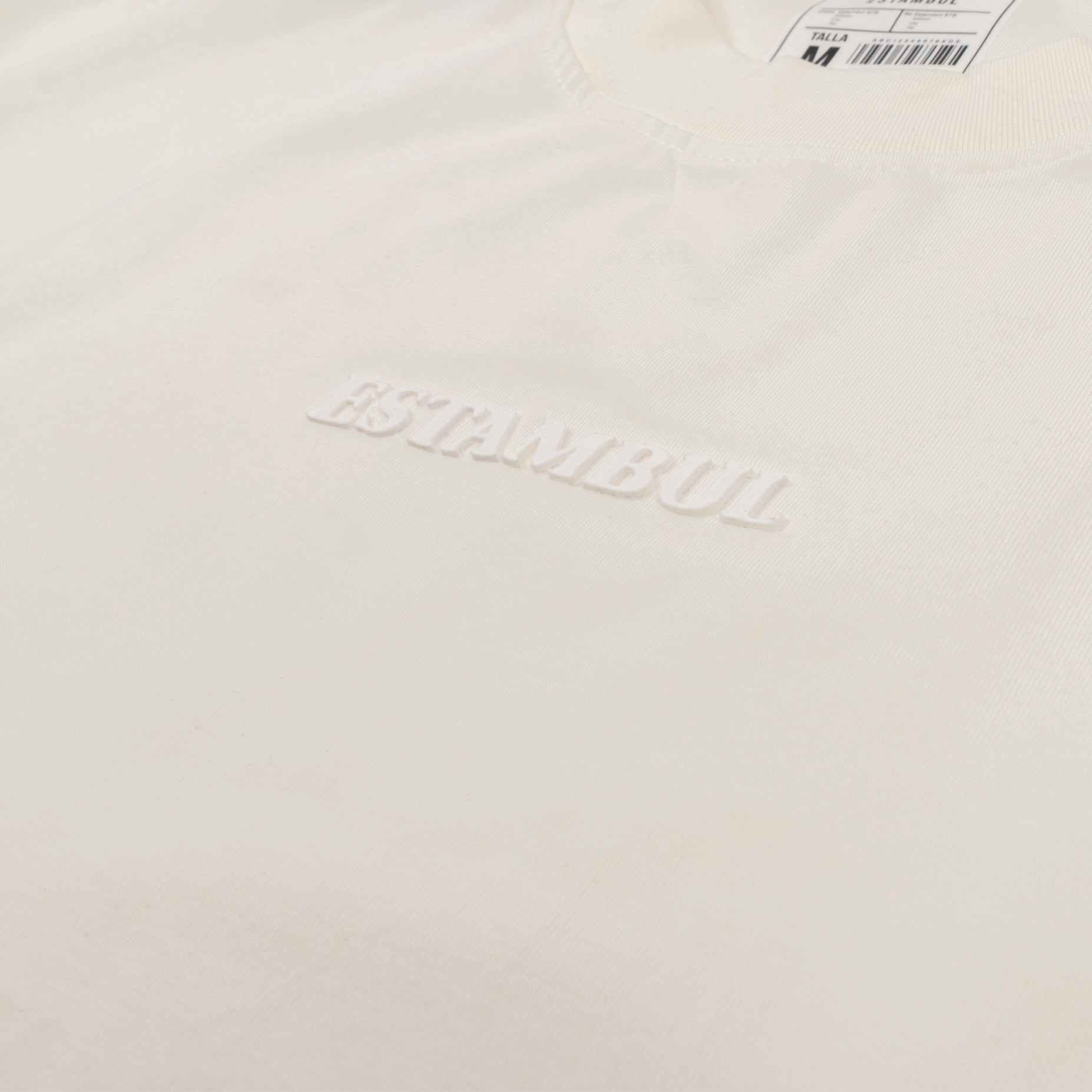 Oversize hombre básica crudo