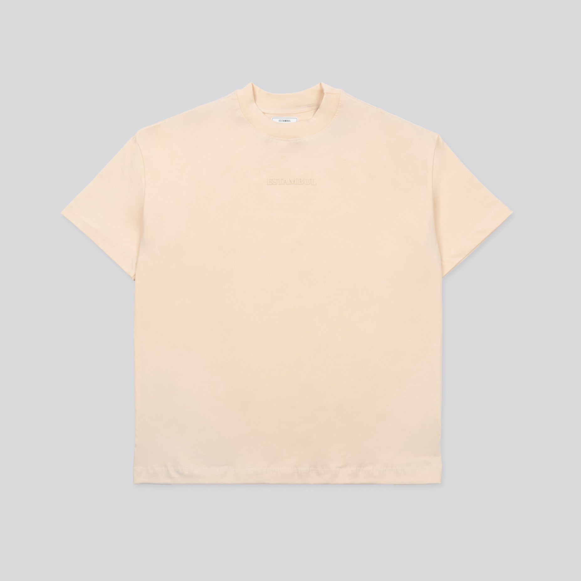 Oversize hombre básica camel